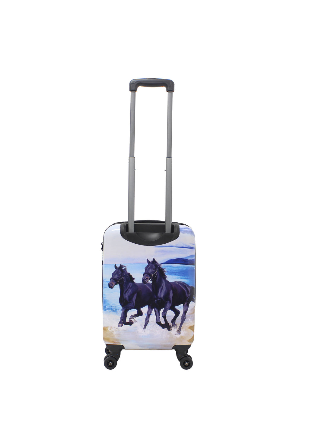 Saxoline - Pferdemotiv Handgepäck Hartschalenkoffer / Trolley / Reisekoffer - 54 cm - (Small)
