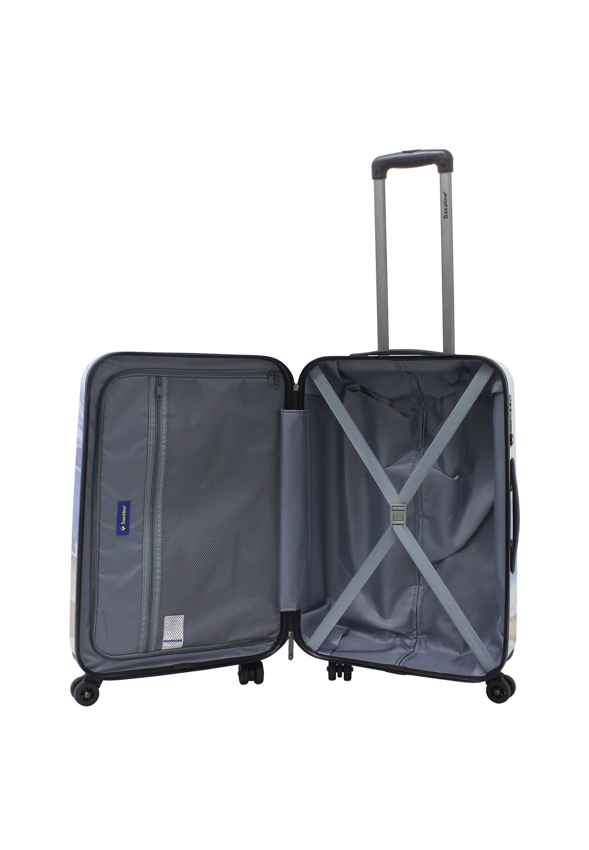 Saxoline - Pferdemotiv Hartschalenkoffer / Trolley / Reisekoffer - 67 cm - (Medium)