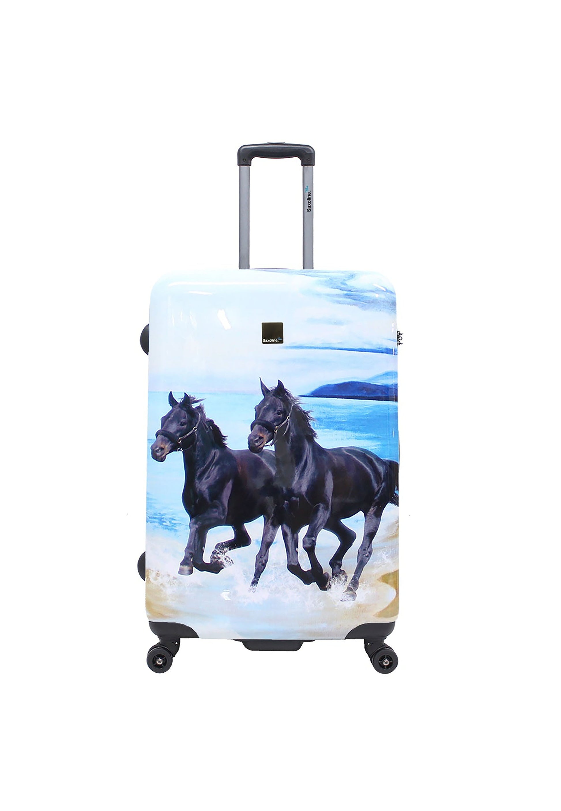 Saxoline - Pferdemotiv Hartschalenkoffer / Trolley / Reisekoffer - 78 cm - (Large)