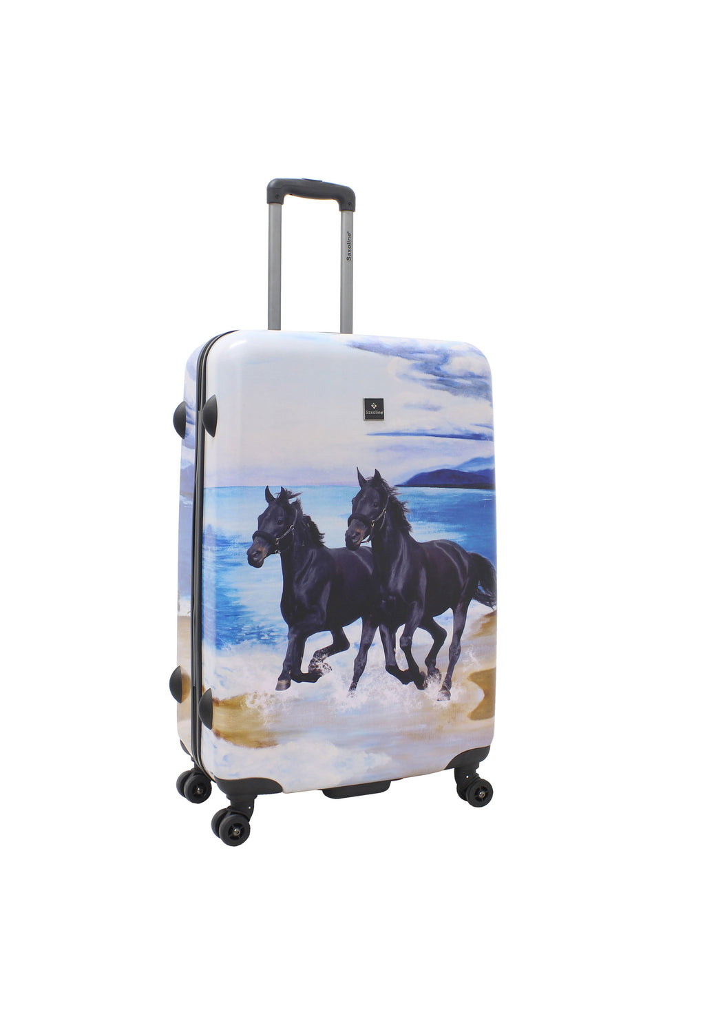 Saxoline - Pferdemotiv Hartschalenkoffer / Trolley / Reisekoffer - 78 cm - (Large)