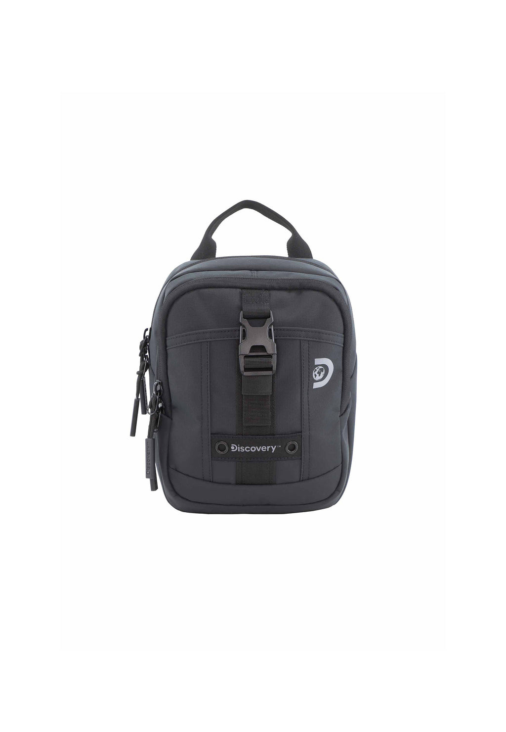 Discovery - Shield Schultertasche / Umhängetasche - 4L - Schwarz