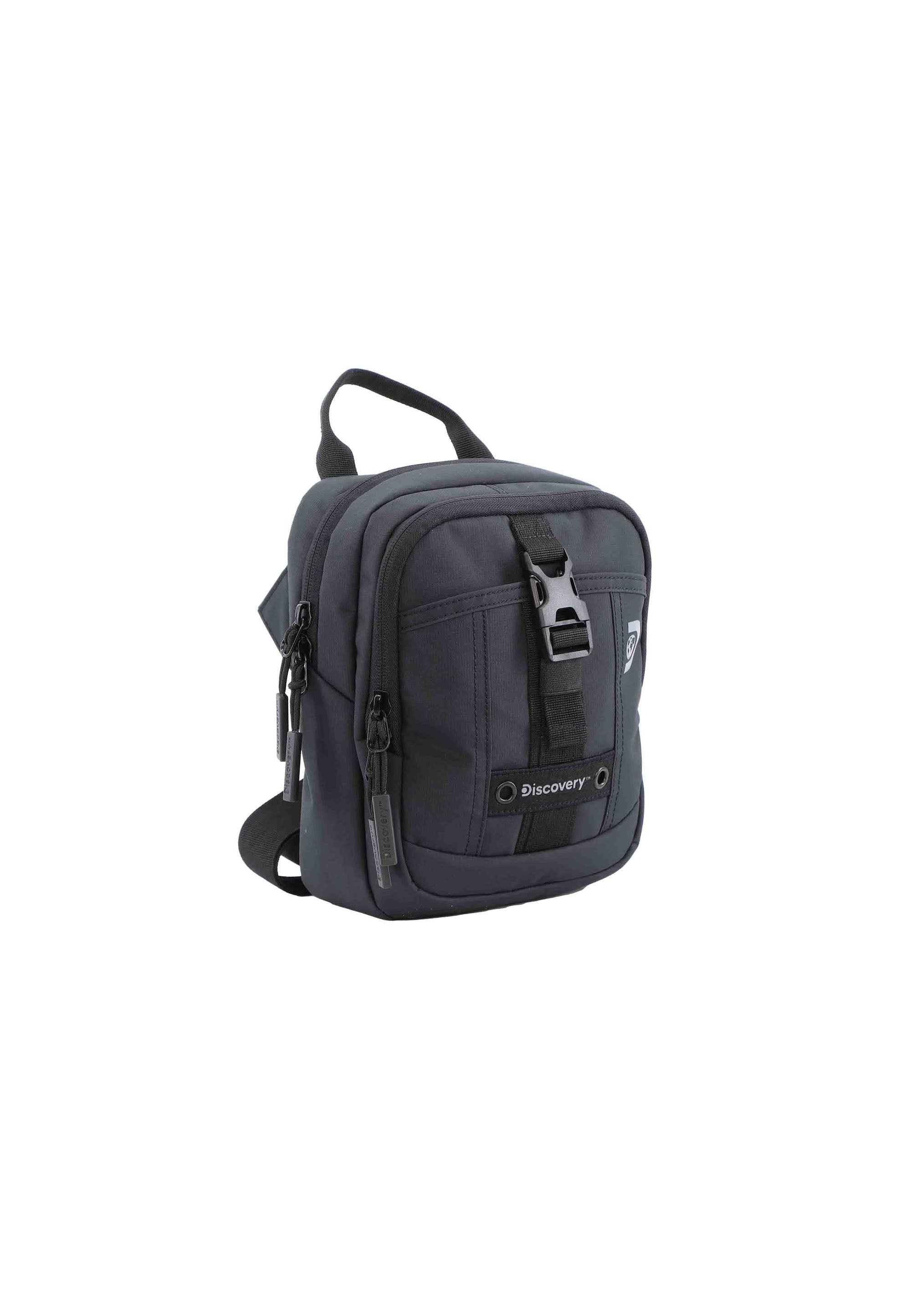 Discovery - Shield Schultertasche / Umhängetasche - 4L - Schwarz