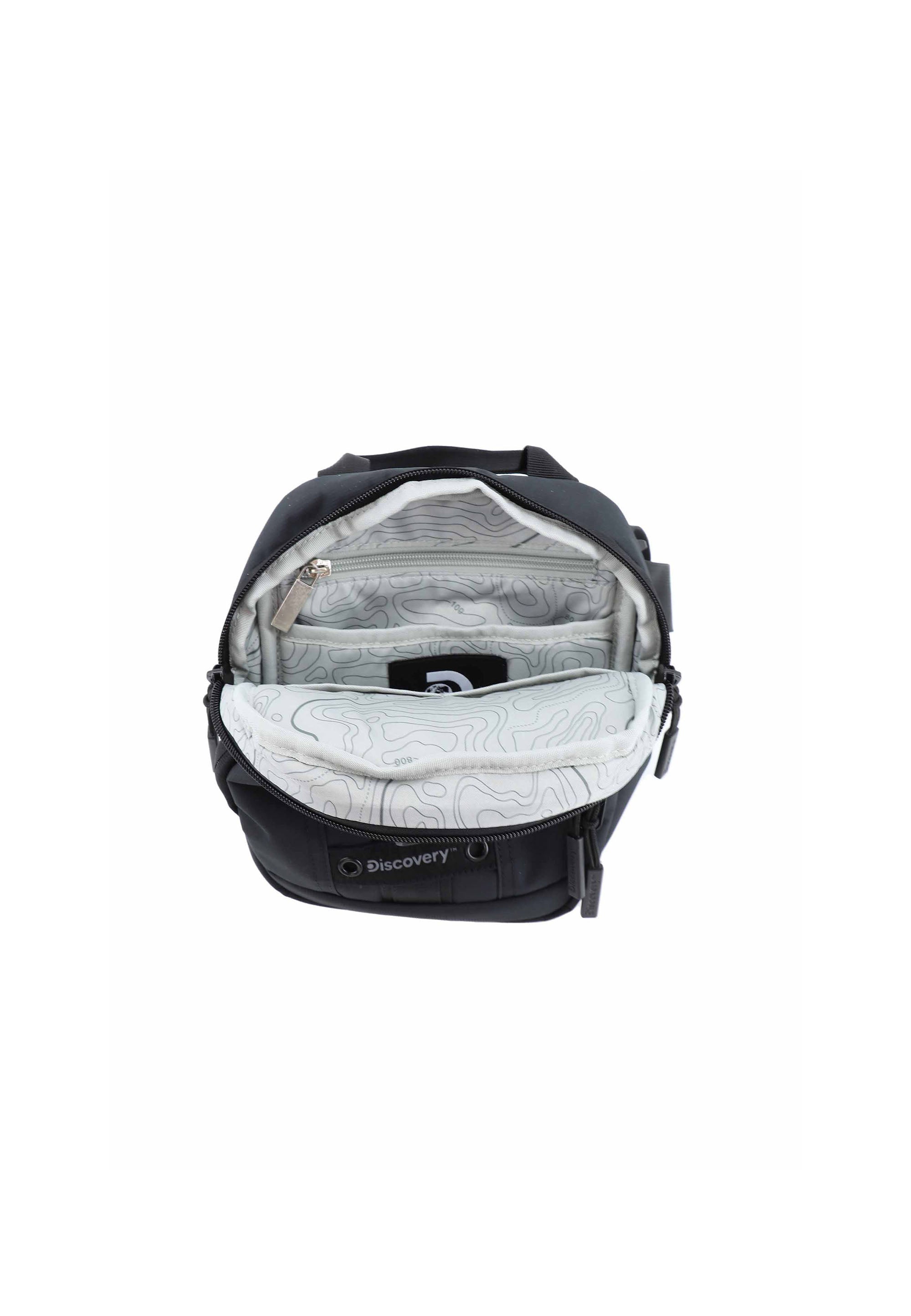 Discovery - Shield Schultertasche / Umhängetasche - 4L - Schwarz