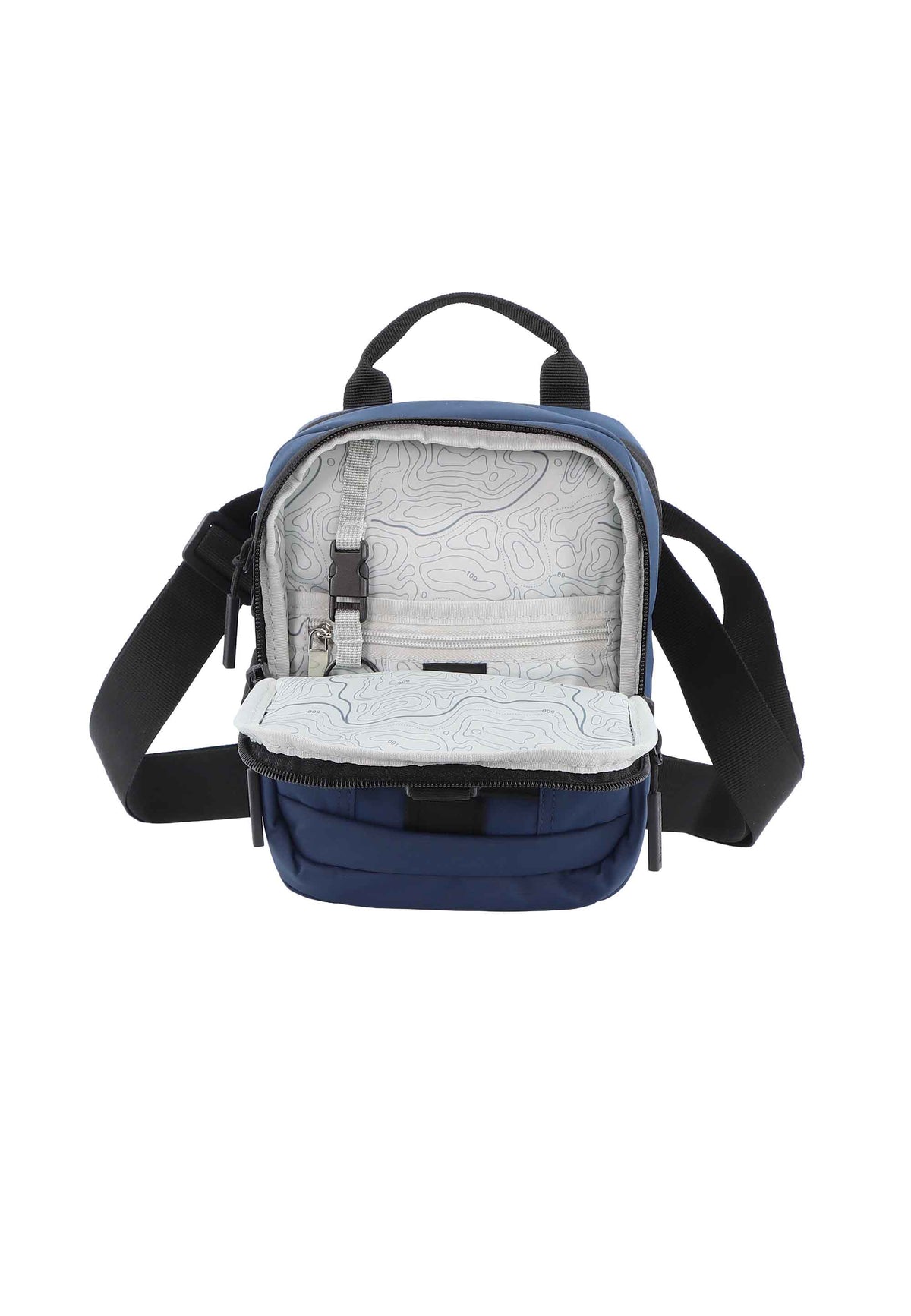 Discovery Shield Crossbody-Umhängetasche 4 L Blau – Produktansicht 7