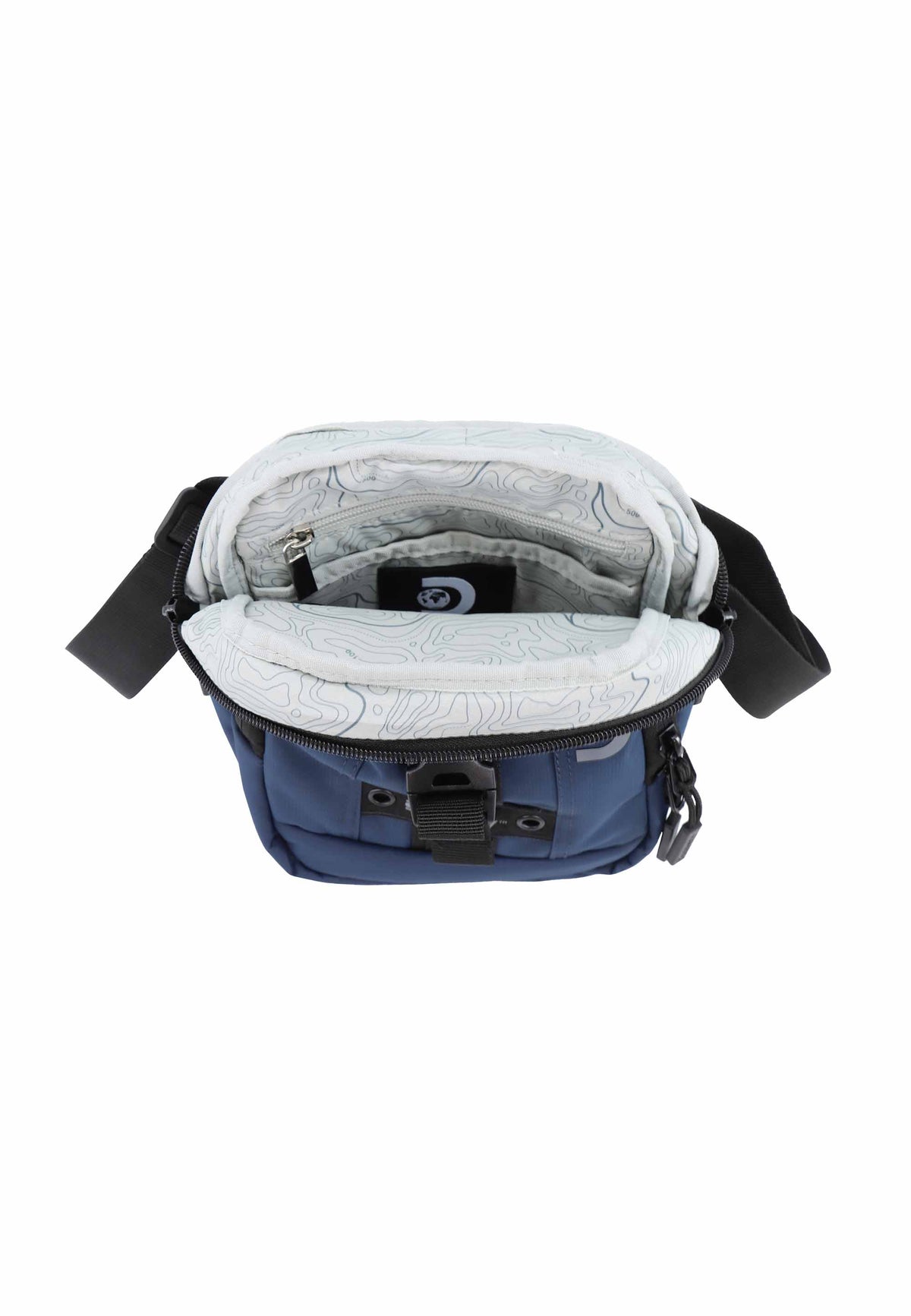 Discovery Shield Crossbody-Umhängetasche 4 L Blau – Produktansicht 9