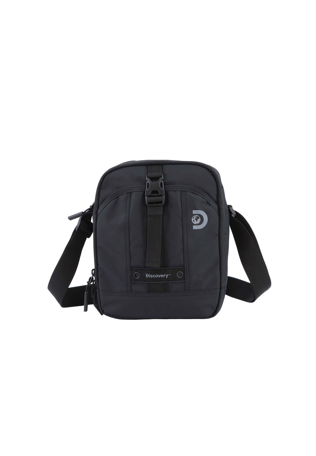 Discovery - Shield Schultertasche / Umhängetasche - 7L - Schwarz