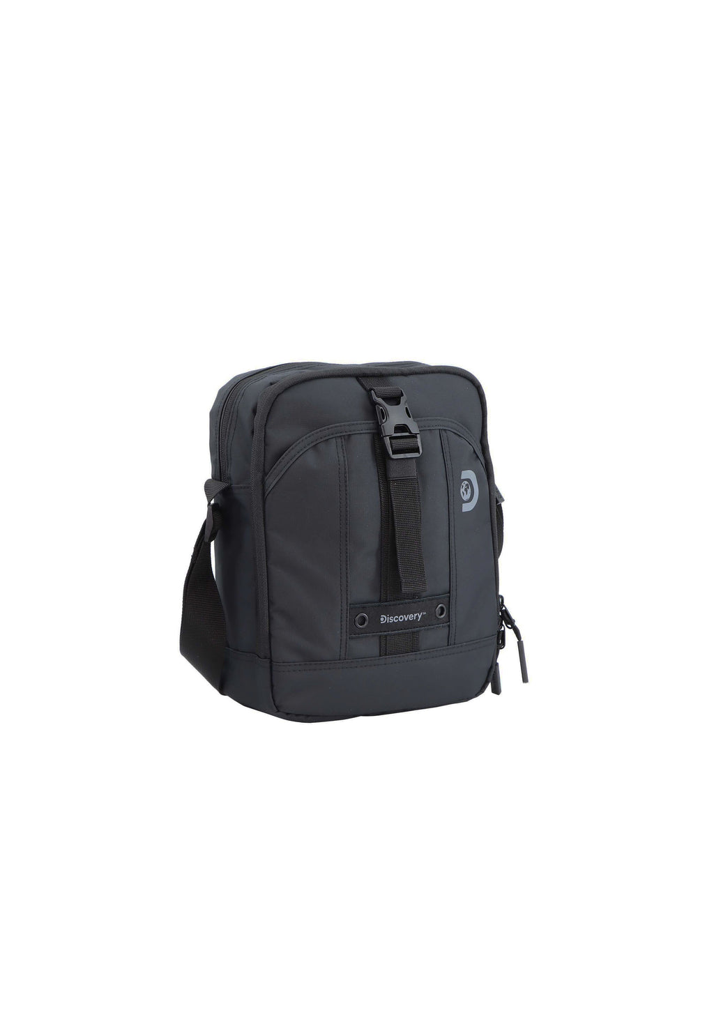 Discovery - Shield Schultertasche / Umhängetasche - 7L - Schwarz