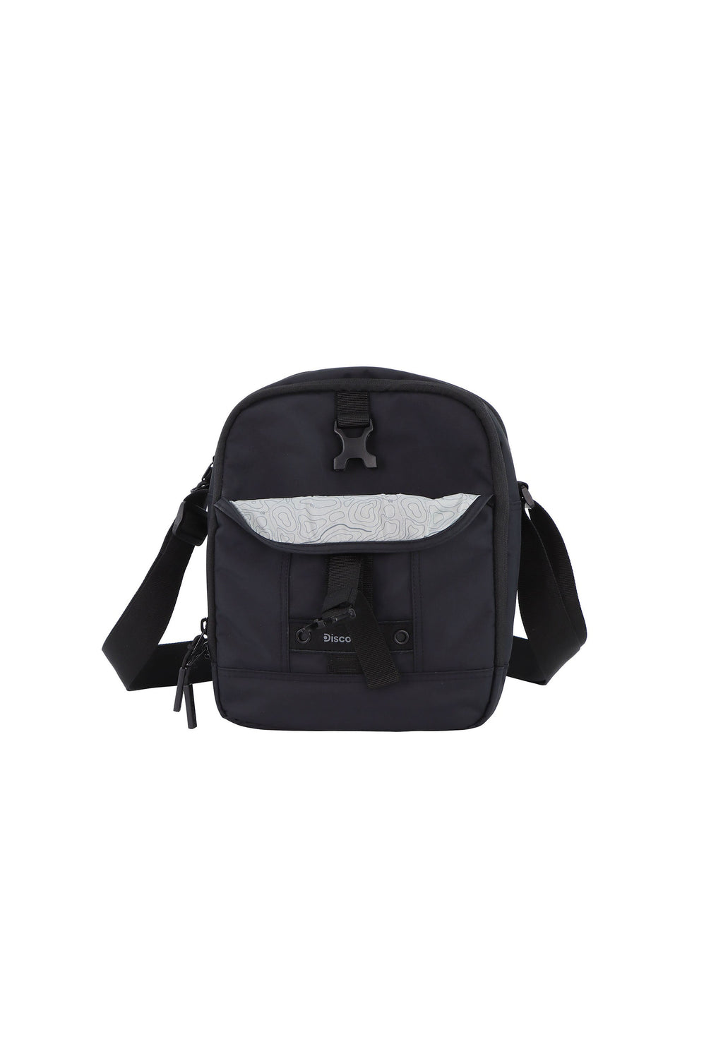 Discovery - Shield Schultertasche / Umhängetasche - 7L - Schwarz