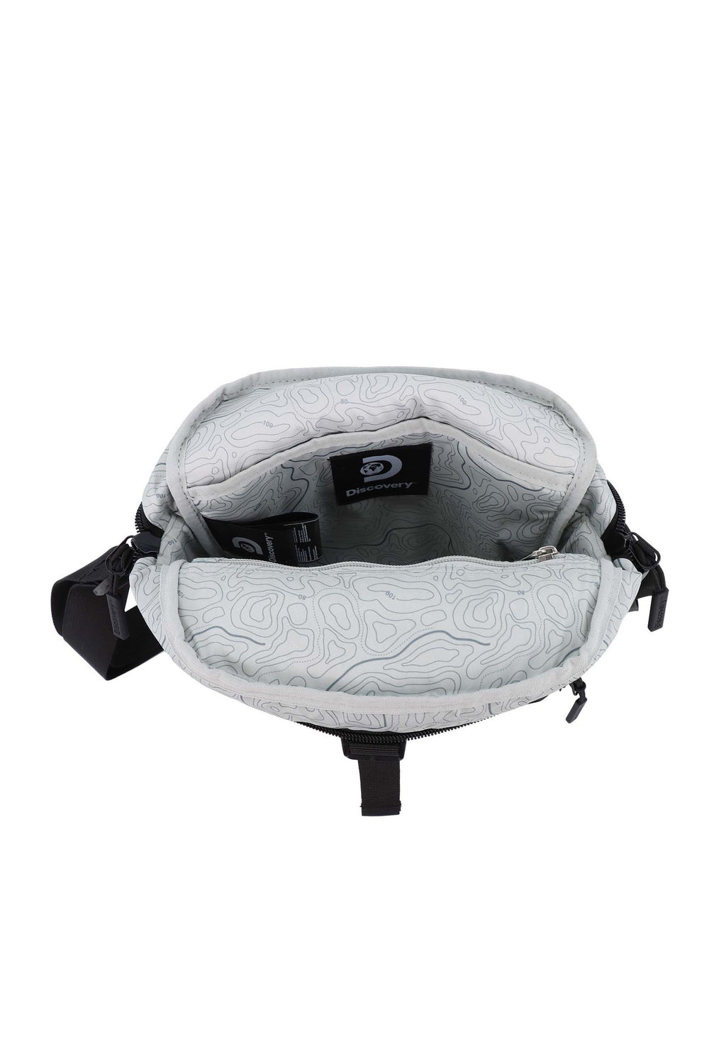 Discovery - Shield Schultertasche / Umhängetasche - 7L - Schwarz
