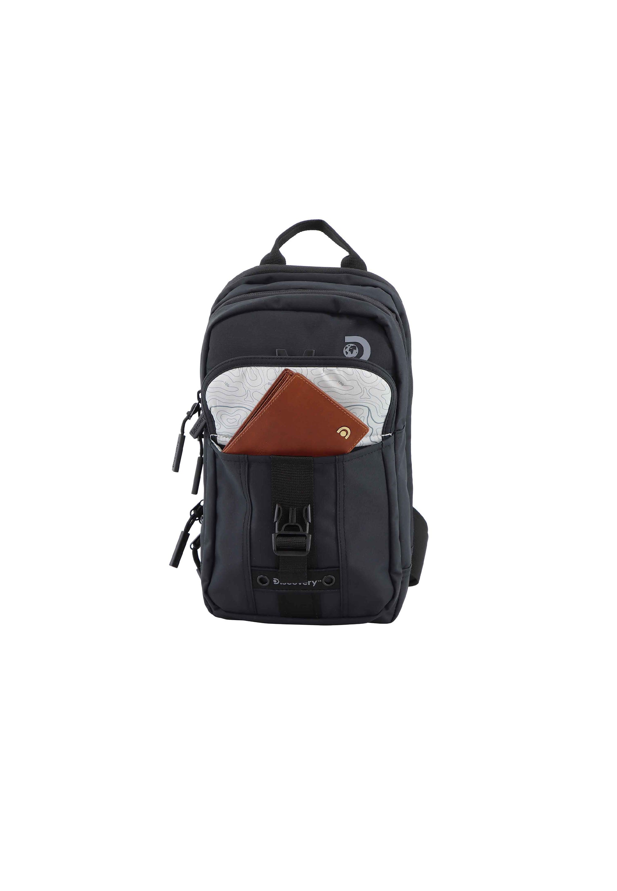 Discovery - Shield - Rucksack mit einem Riemen - 7L - Schwarz