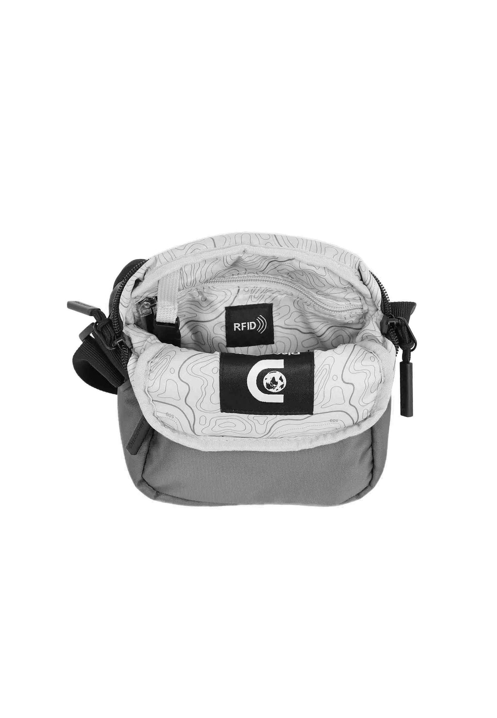 Discovery - Metropolis Schultertasche / Umhängetasche - Grau