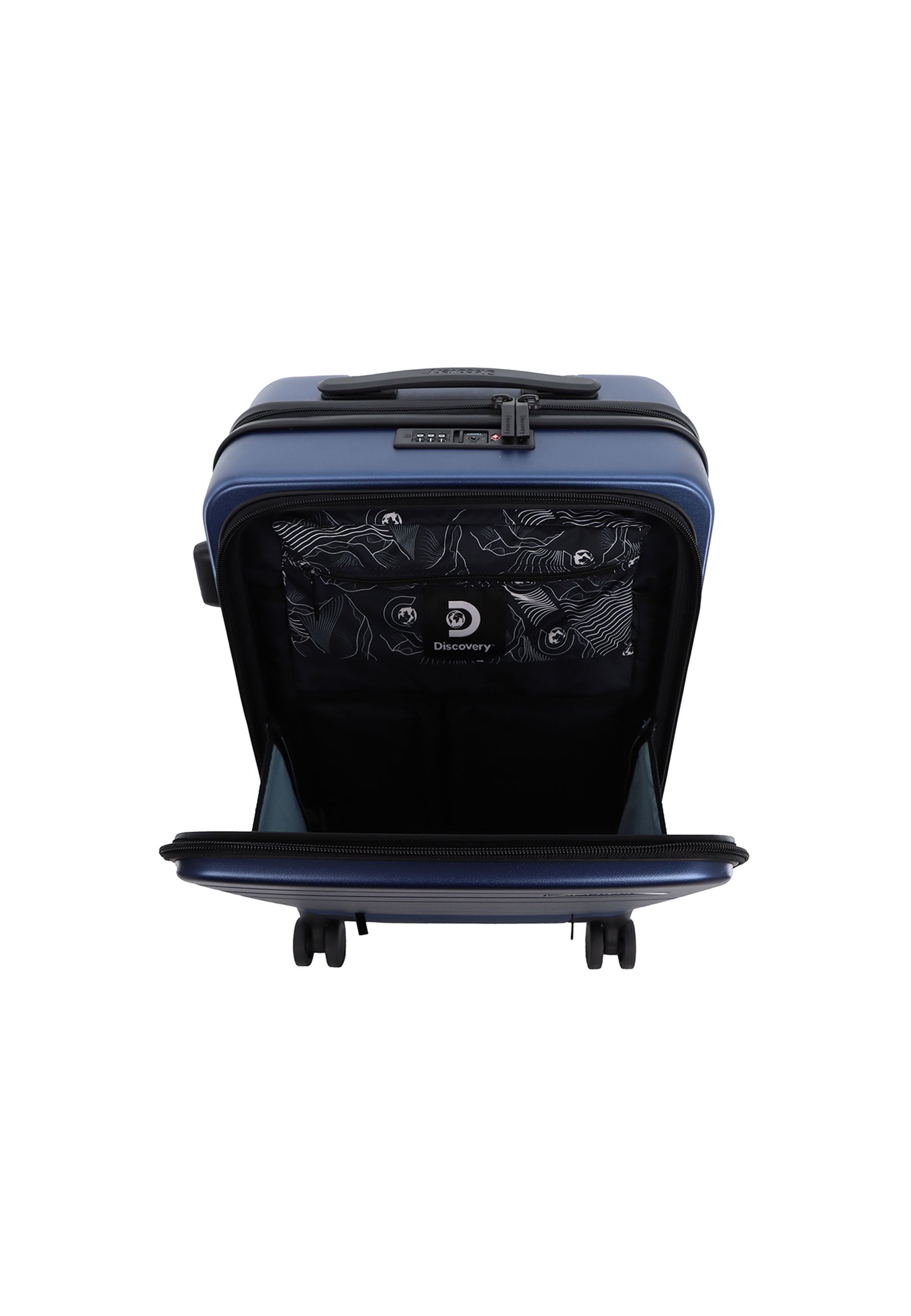 Discovery - Patrol Handgepäck Hartschalenkoffer / Trolley / Reisekoffer - 56 cm - (Small) - Blau