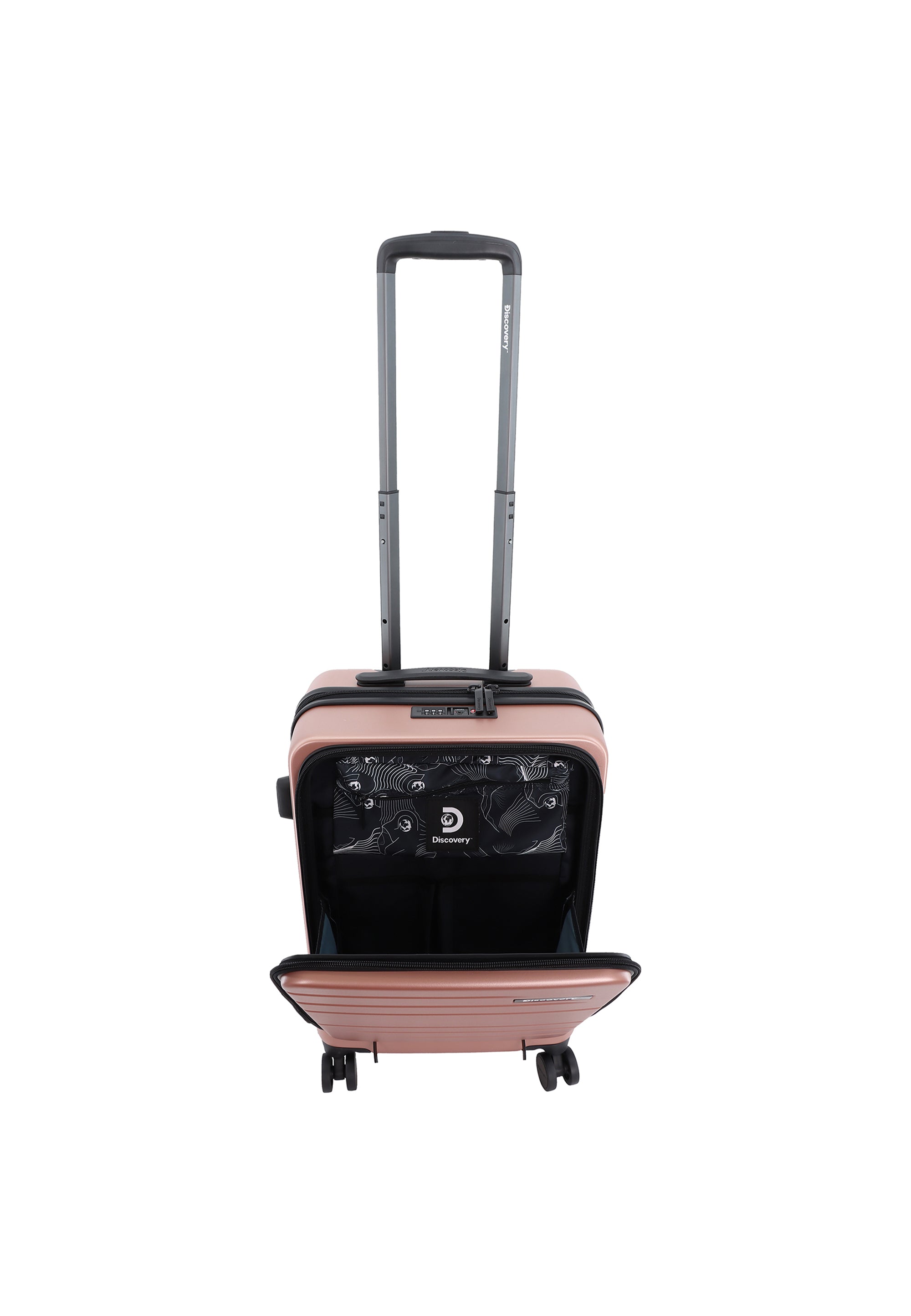 Discovery - Patrol Handgepäck Hartschalenkoffer / Trolley / Reisekoffer - 56 cm - (Small) - Roségold