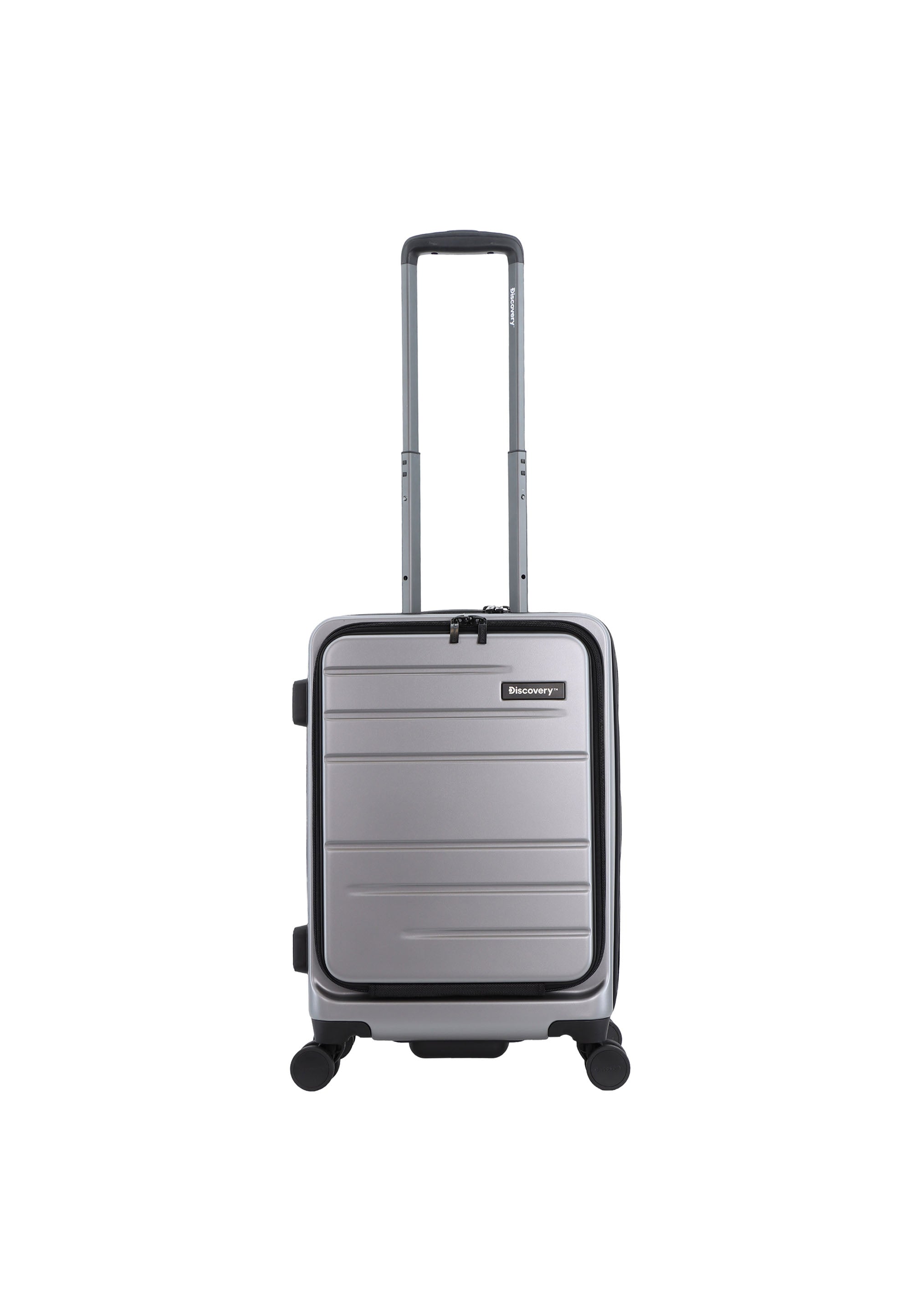 Discovery - Patrol Handgepäck Hartschalenkoffer / Trolley / Reisekoffer - 56 cm - (Small) - Silber