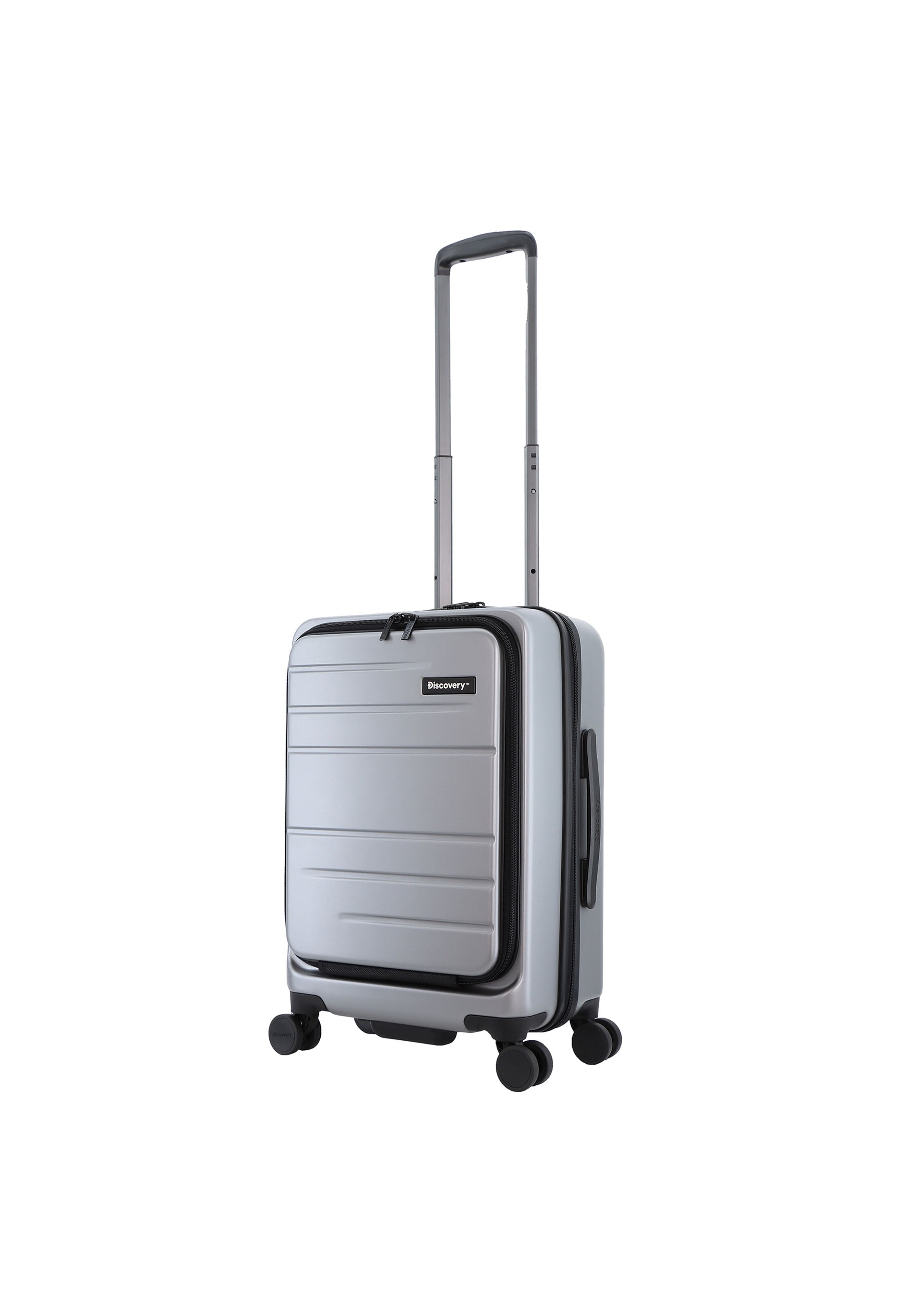 Discovery - Patrol Handgepäck Hartschalenkoffer / Trolley / Reisekoffer - 56 cm - (Small) - Silber