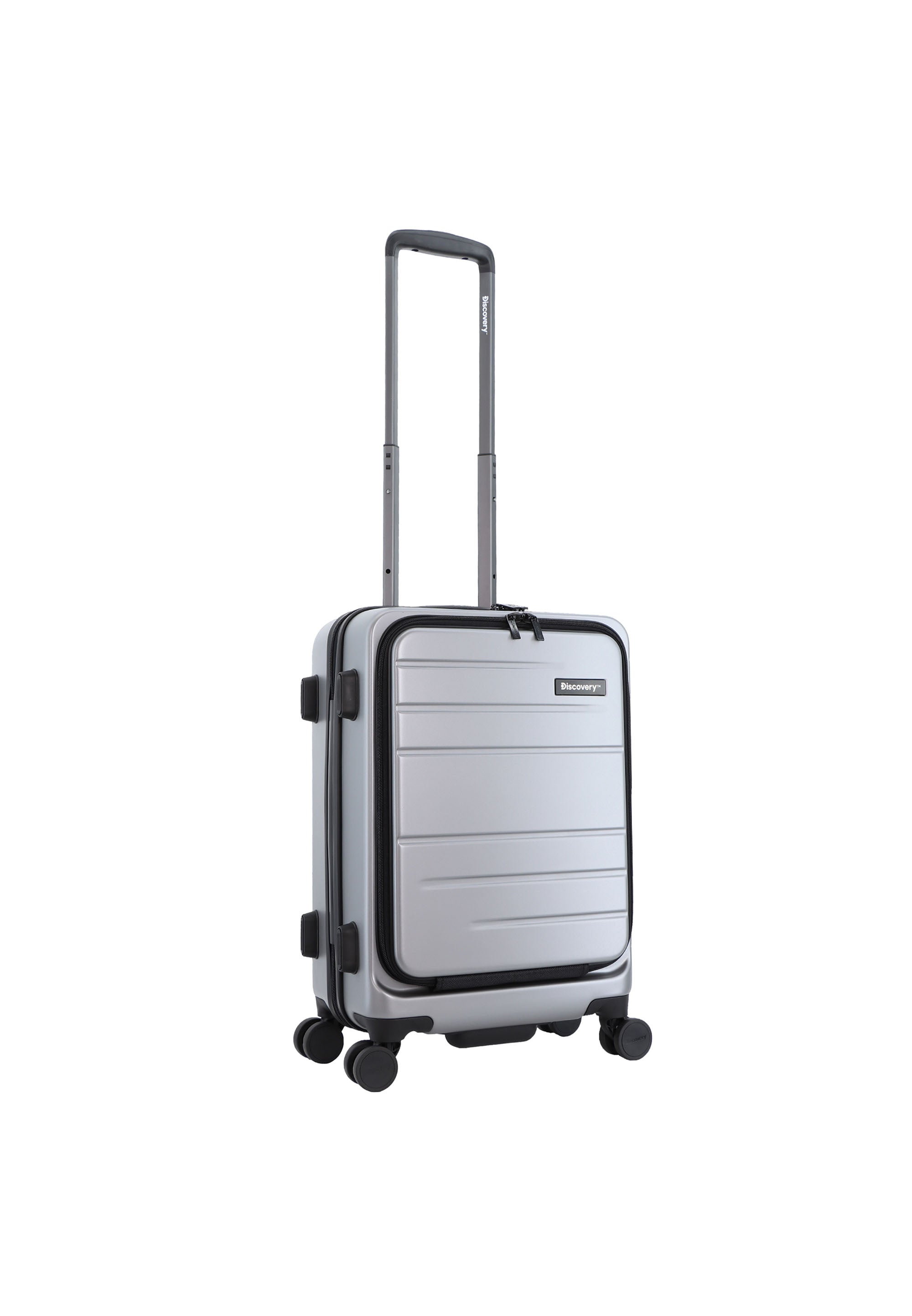 Discovery - Patrol Handgepäck Hartschalenkoffer / Trolley / Reisekoffer - 56 cm - (Small) - Silber