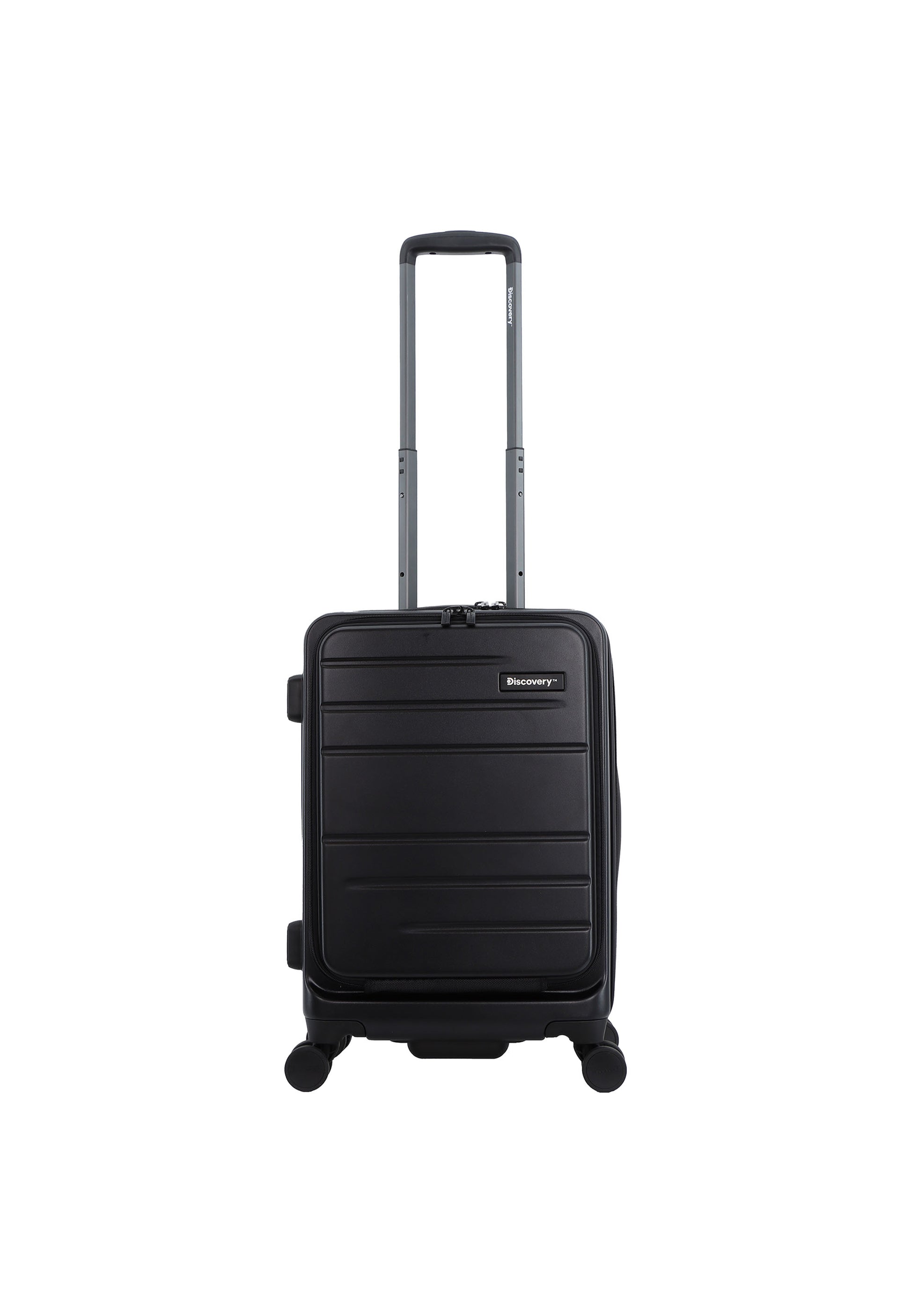 Discovery - Patrol Hartschalen-Kofferset / Trolley-Set / Reisekofferset - (S/M/L) - Schwarz