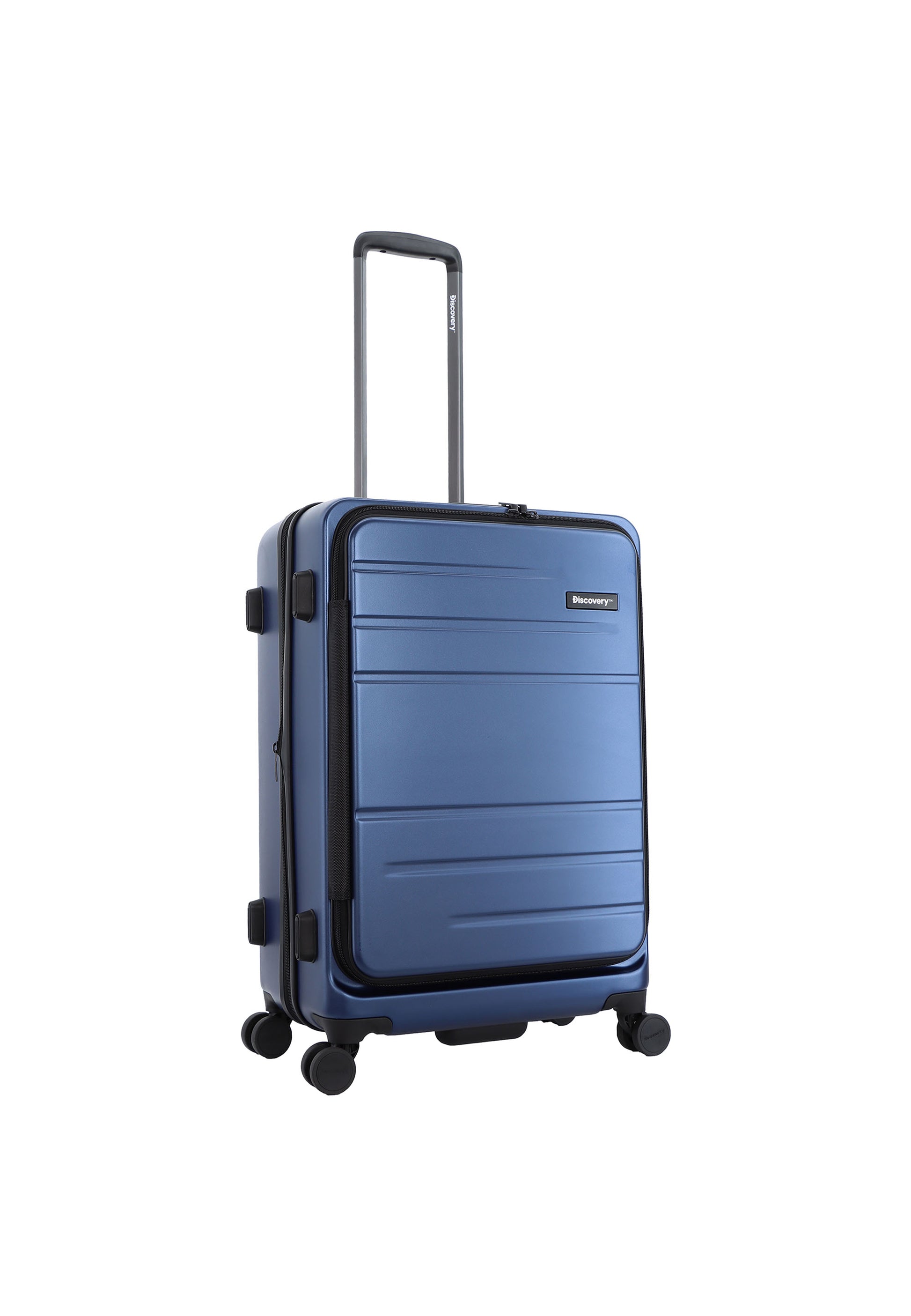 Discovery - Patrol Hartschalenkoffer / Trolley / Reisekoffer - 67 cm - (Medium) - Blau