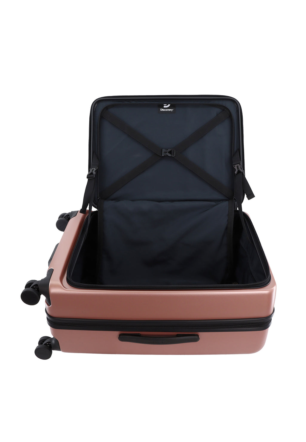 Discovery - Patrol Hartschalenkoffer / Trolley / Reisekoffer - 67 cm - (Medium) - Roségold