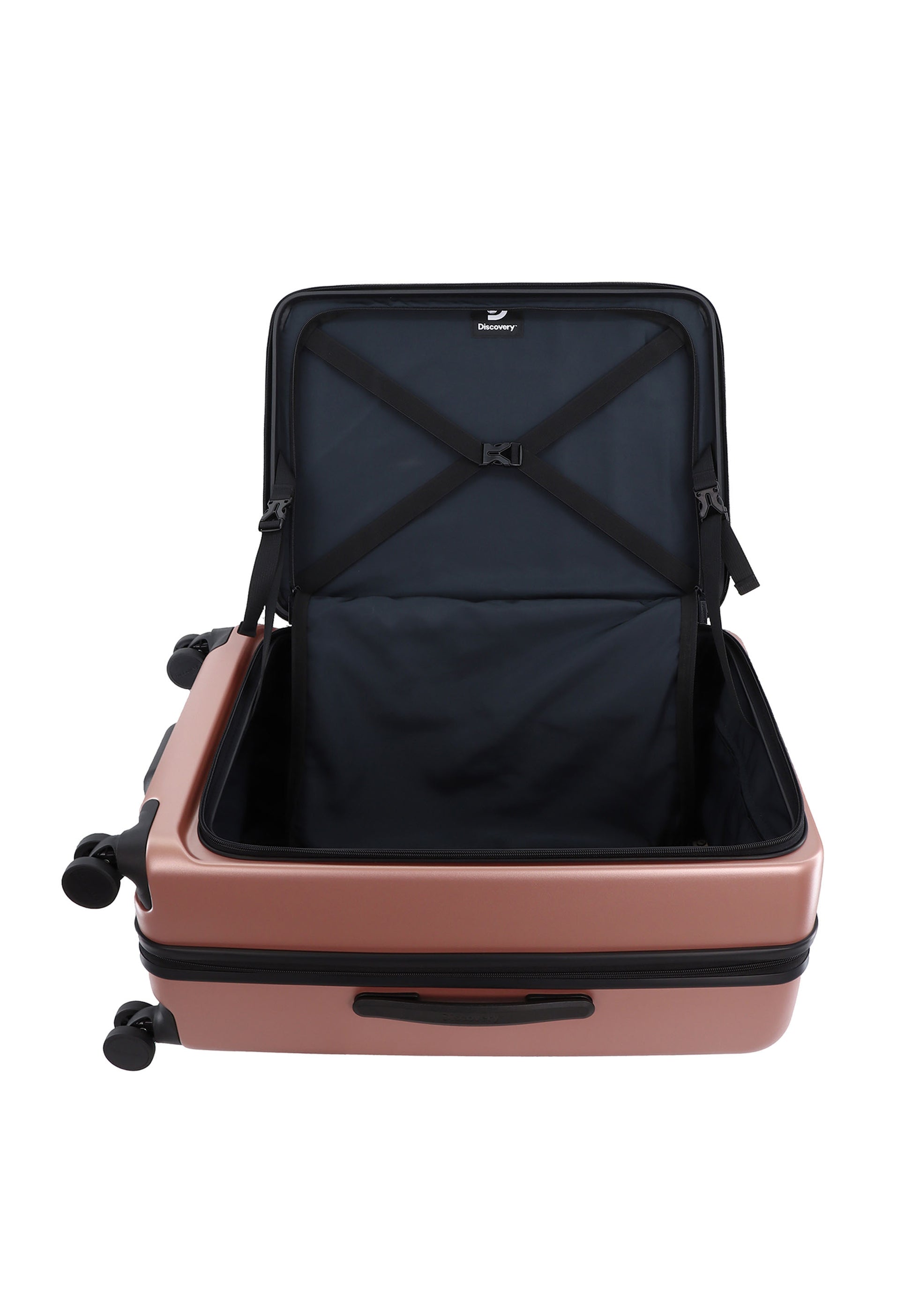 Discovery - Patrol Hartschalenkoffer / Trolley / Reisekoffer - 67 cm - (Medium) - Roségold