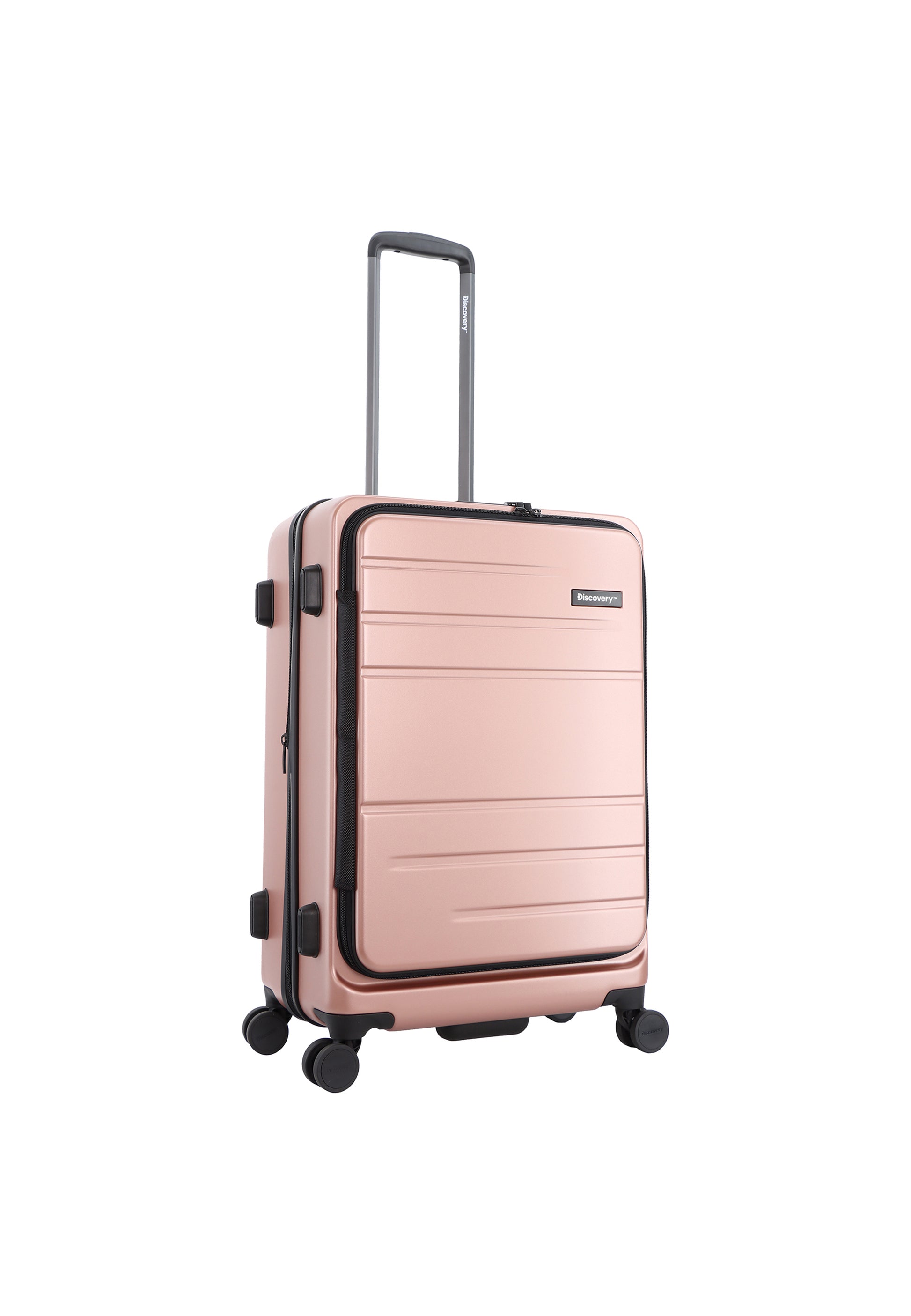 Discovery - Patrol Hartschalenkoffer / Trolley / Reisekoffer - 67 cm - (Medium) - Roségold