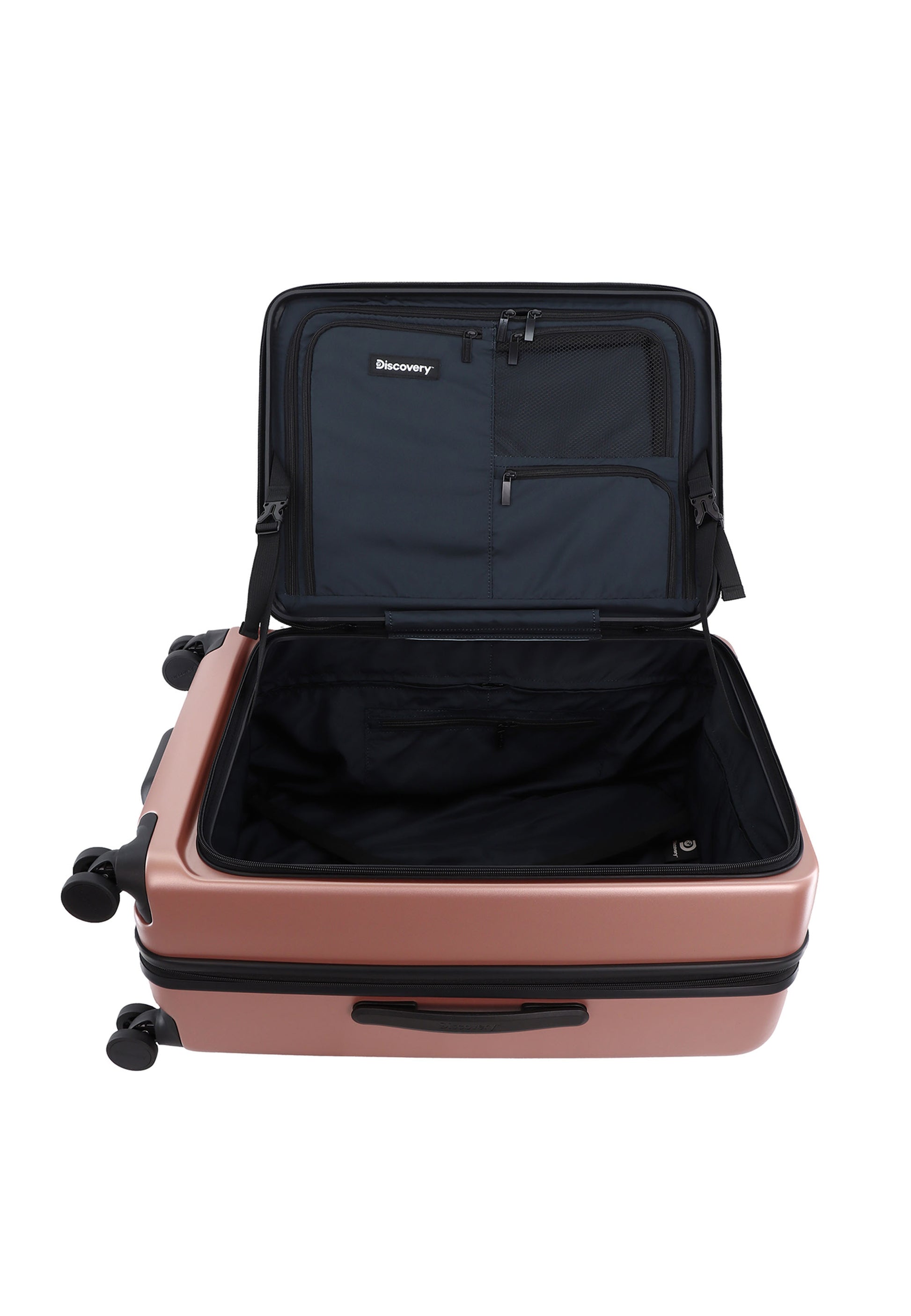 Discovery - Patrol Hartschalenkoffer / Trolley / Reisekoffer - 67 cm - (Medium) - Roségold