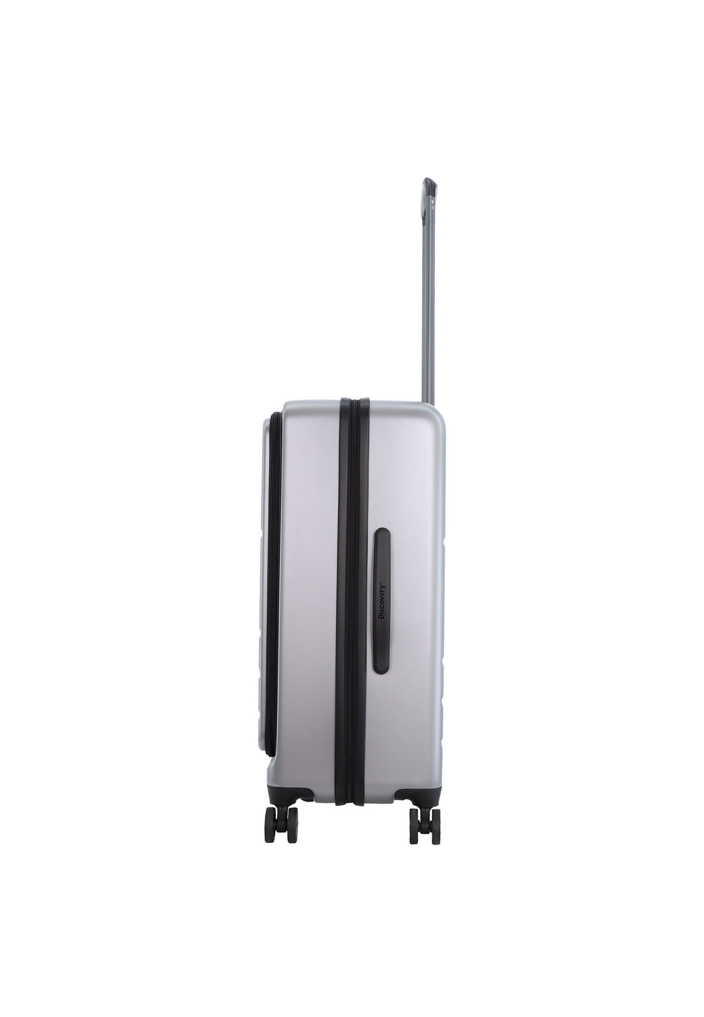 Discovery - Patrol Hartschalenkoffer / Trolley / Reisekoffer - 67 cm - (Medium) - Silber