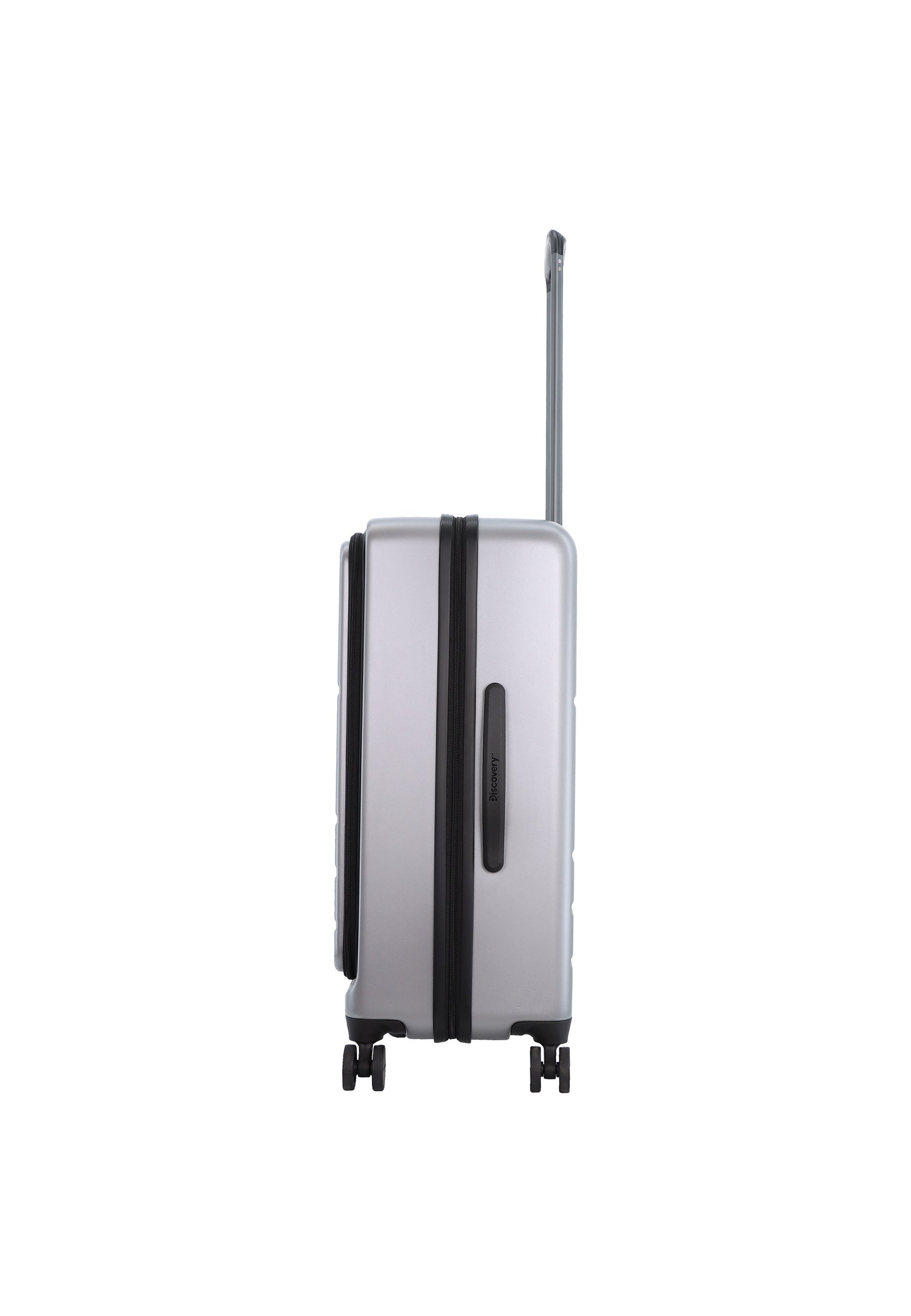 Discovery - Patrol Hartschalenkoffer / Trolley / Reisekoffer - 67 cm - (Medium) - Silber