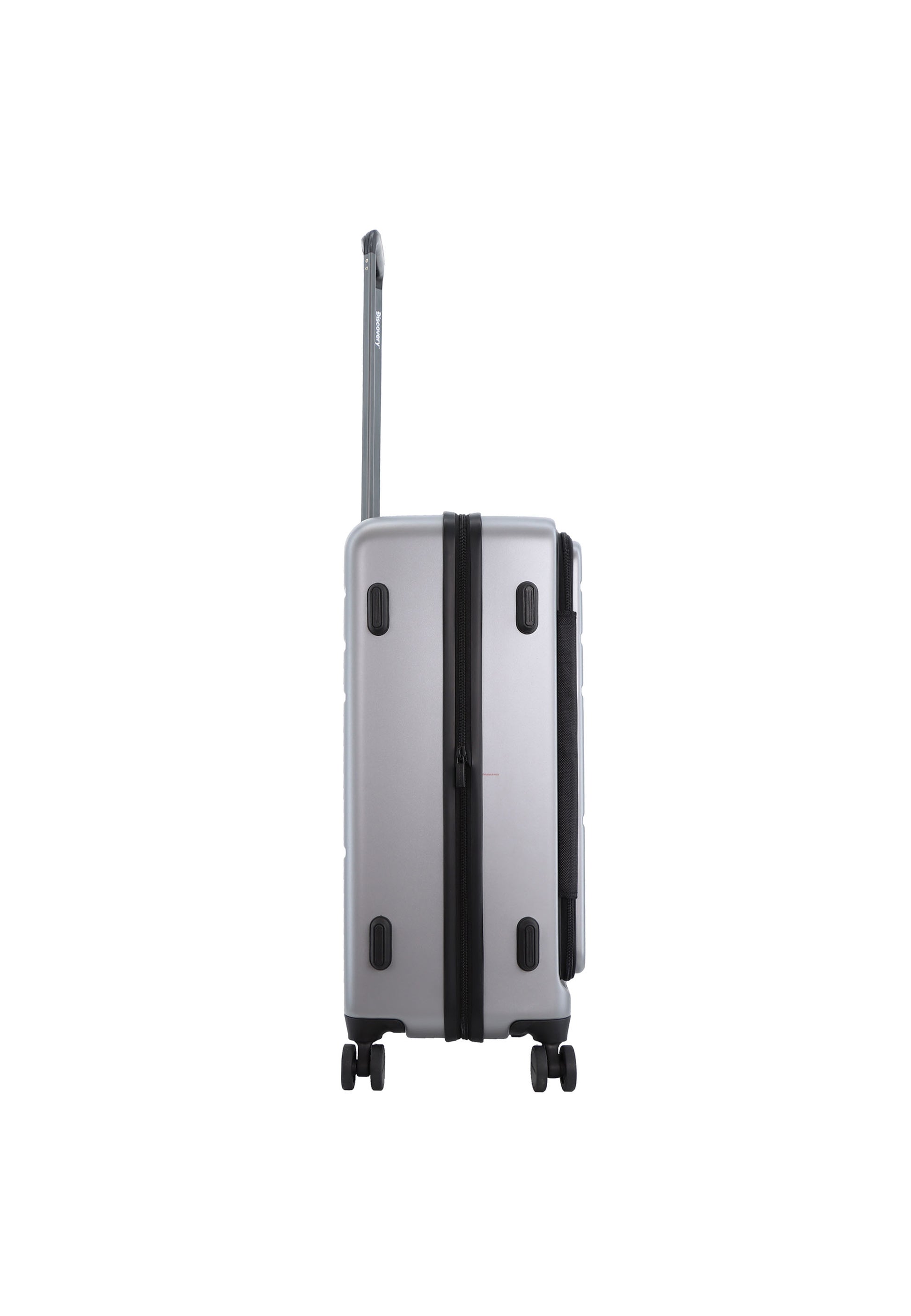 Discovery - Patrol Hartschalenkoffer / Trolley / Reisekoffer - 67 cm - (Medium) - Silber