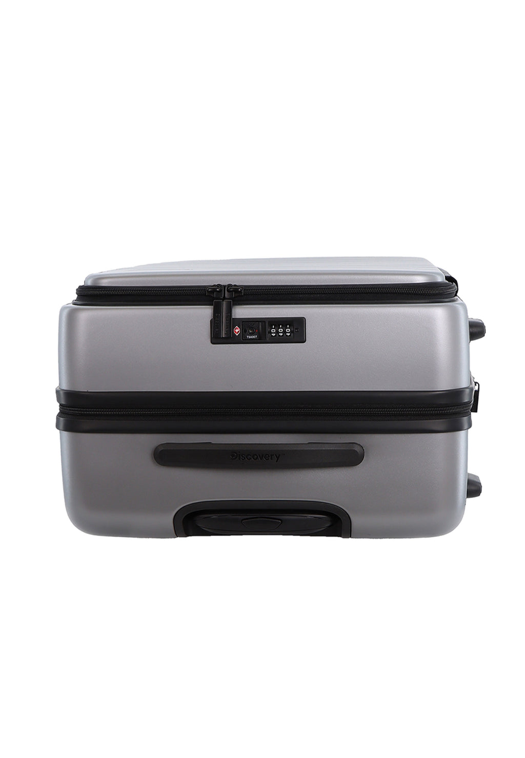 Discovery - Patrol Hartschalenkoffer / Trolley / Reisekoffer - 67 cm - (Medium) - Silber