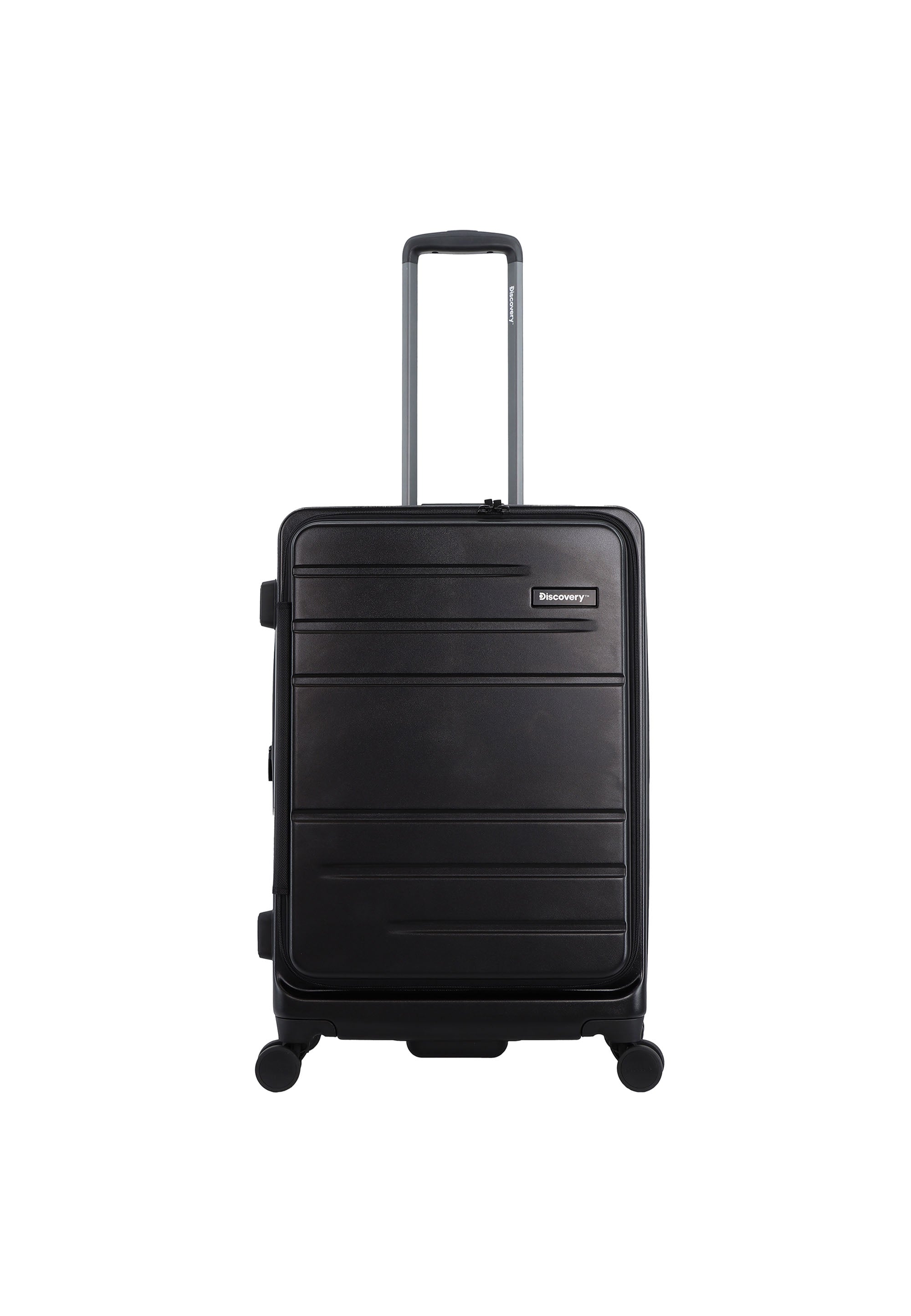 Discovery - Patrol Hartschalenkoffer / Trolley / Reisekoffer - 67 cm - (Medium) - Schwarz