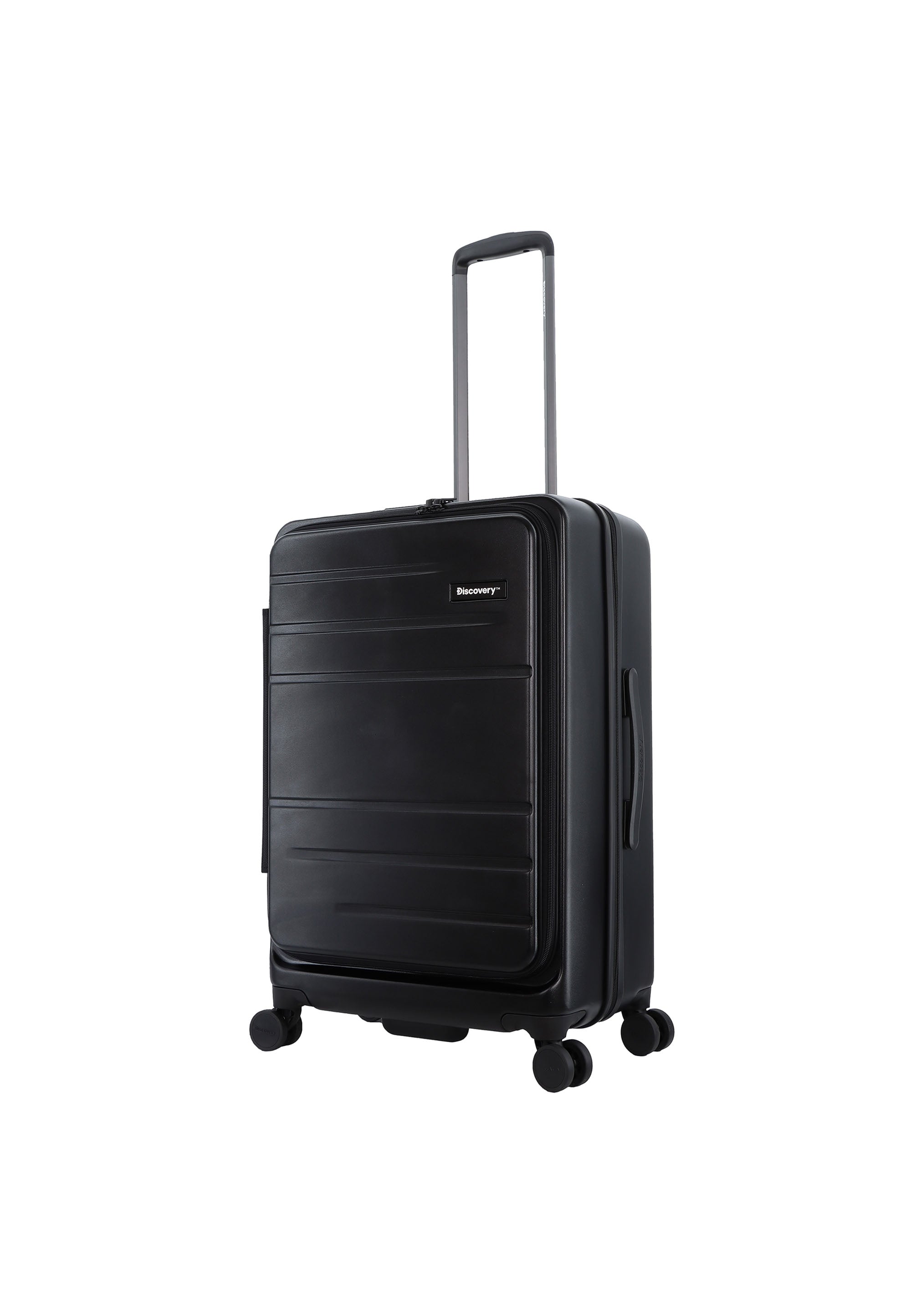 Discovery - Patrol Hartschalenkoffer / Trolley / Reisekoffer - 67 cm - (Medium) - Schwarz