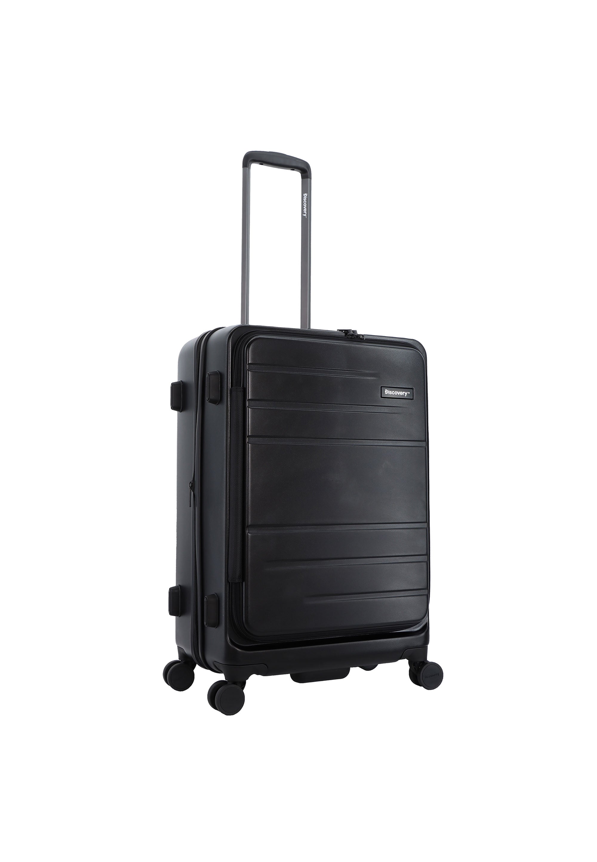 Discovery - Patrol Hartschalenkoffer / Trolley / Reisekoffer - 67 cm - (Medium) - Schwarz