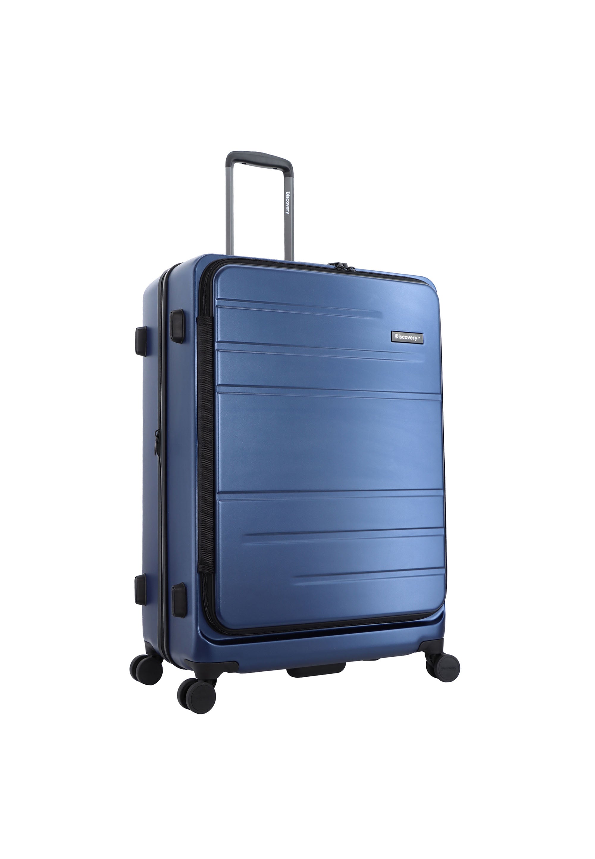 Discovery - Patrol Hartschalenkoffer / Trolley / Reisekoffer - 78 cm - (Large) - Blau