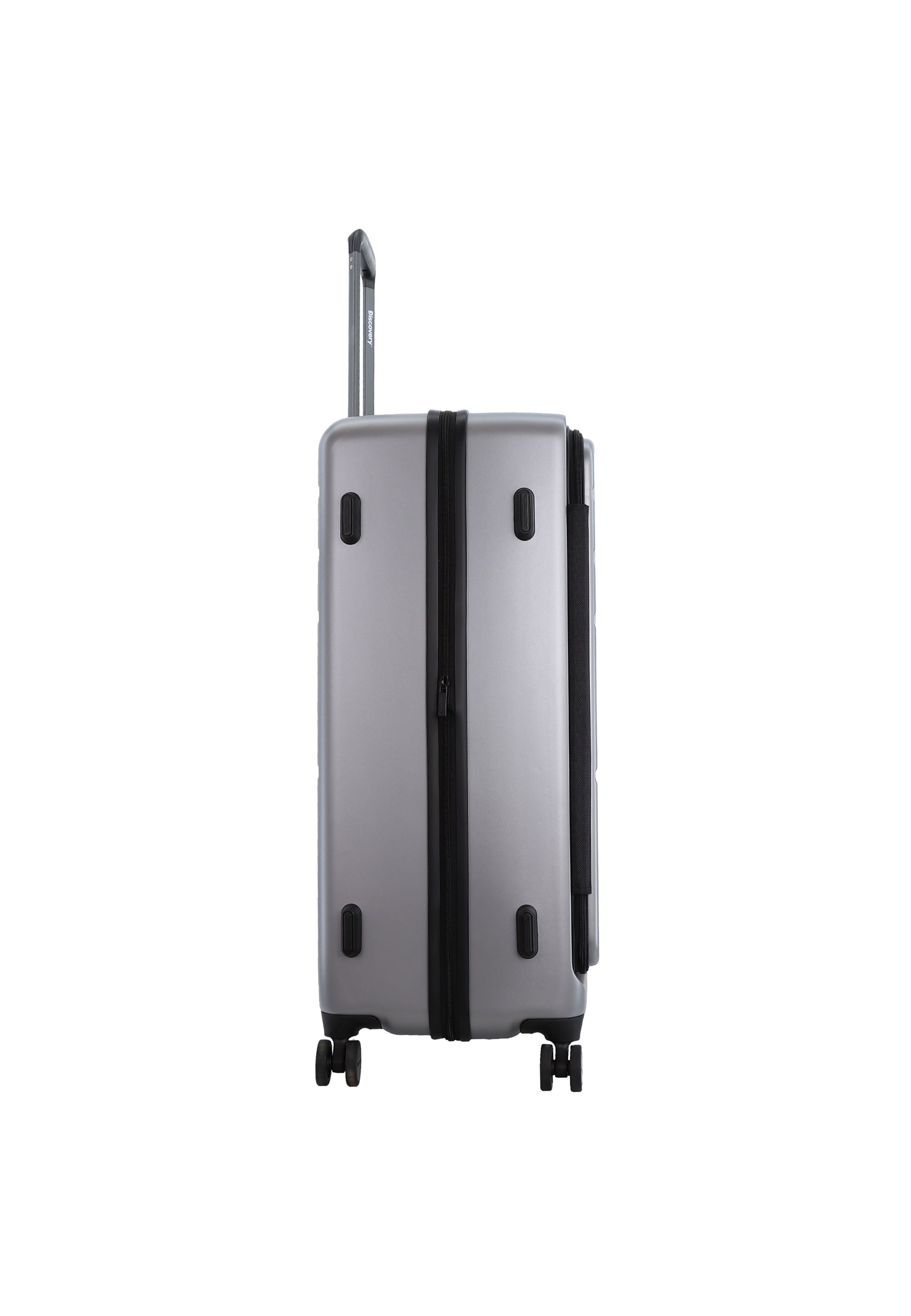 Discovery - Patrol Hartschalenkoffer / Trolley / Reisekoffer - 78 cm - (Large) - Silber