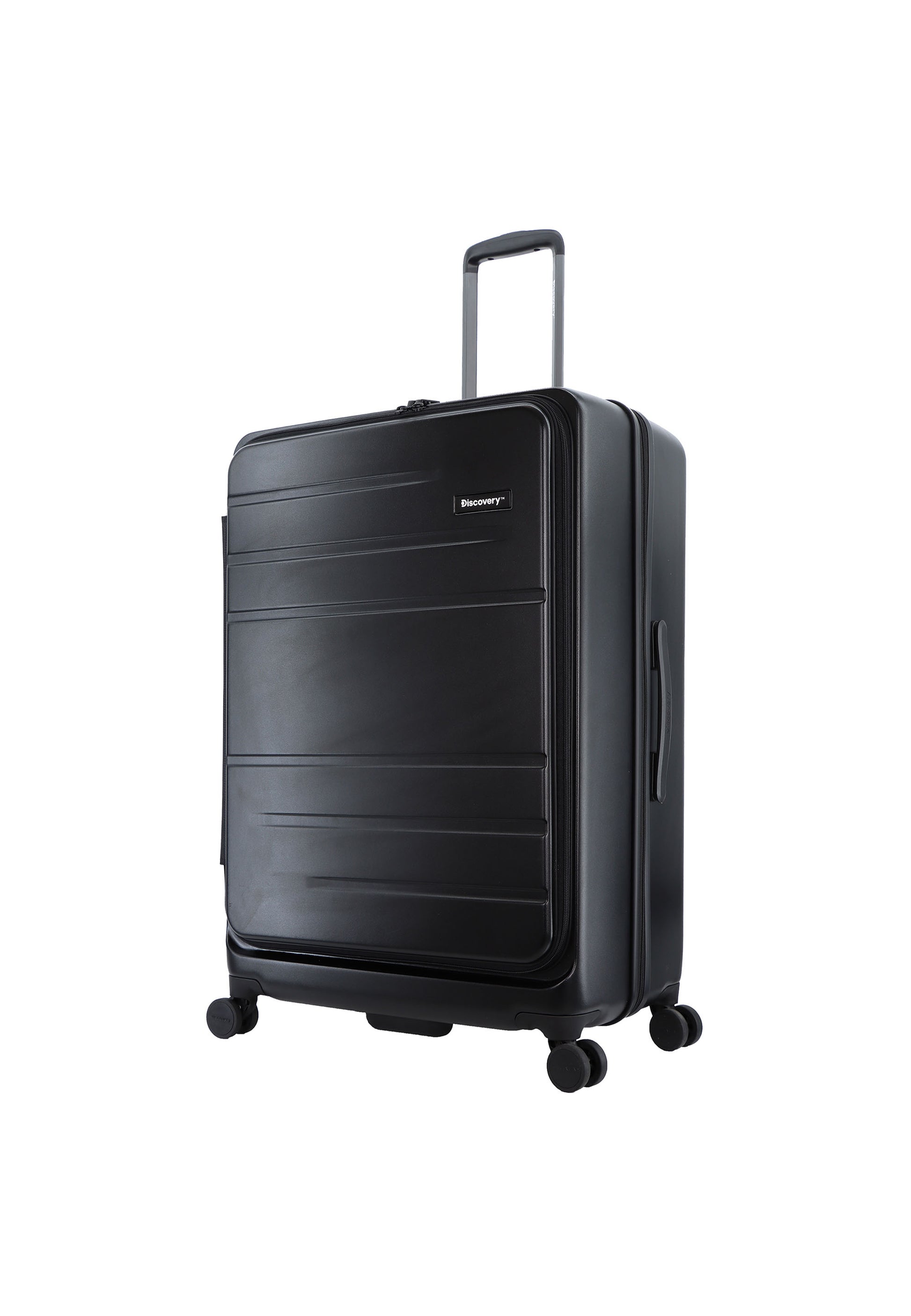 Discovery - Patrol Hartschalen-Kofferset / Trolley-Set / Reisekofferset - (S/M/L) - Schwarz