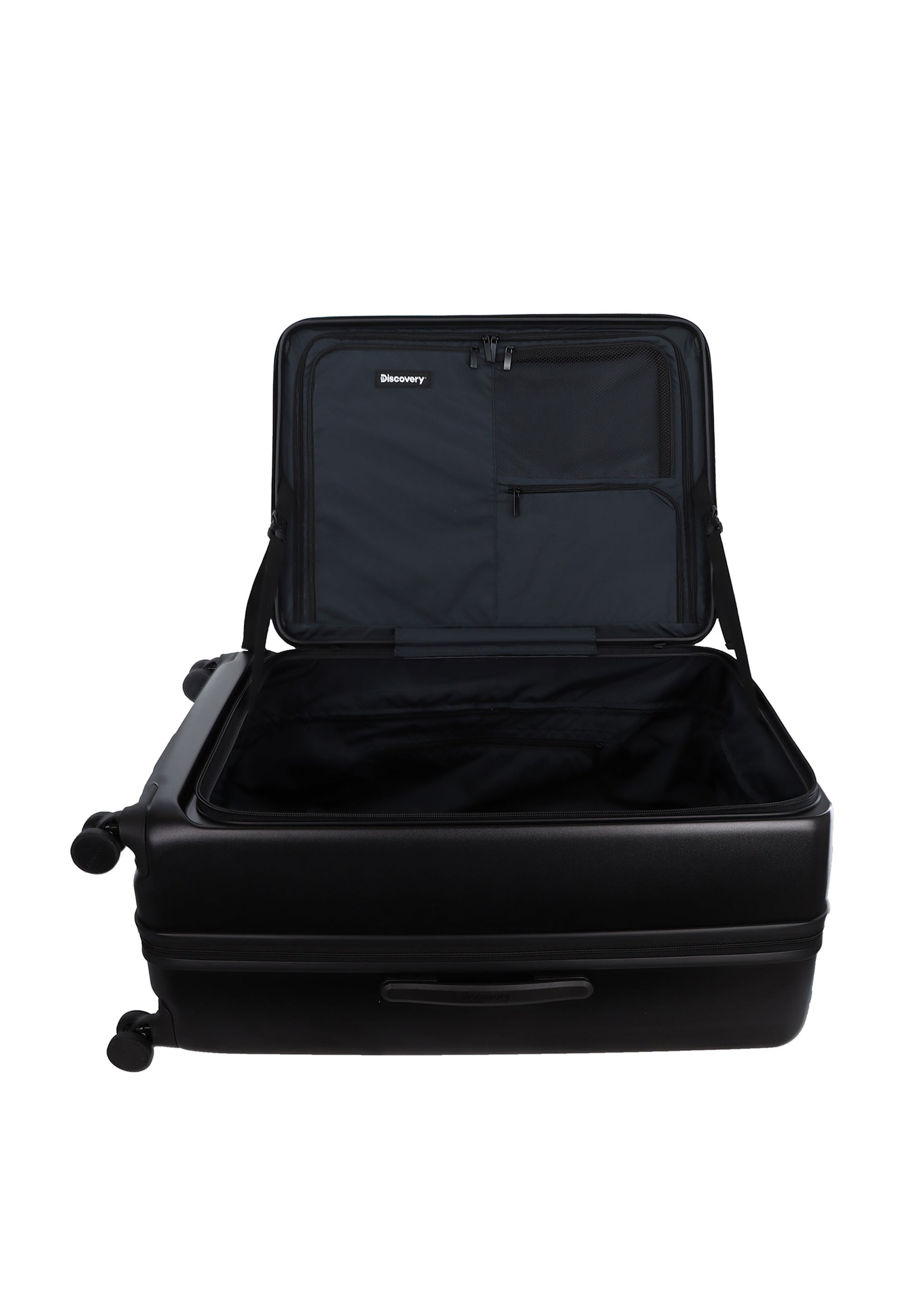 Discovery - Patrol Hartschalen-Kofferset / Trolley-Set / Reisekofferset - (S/M/L) - Schwarz