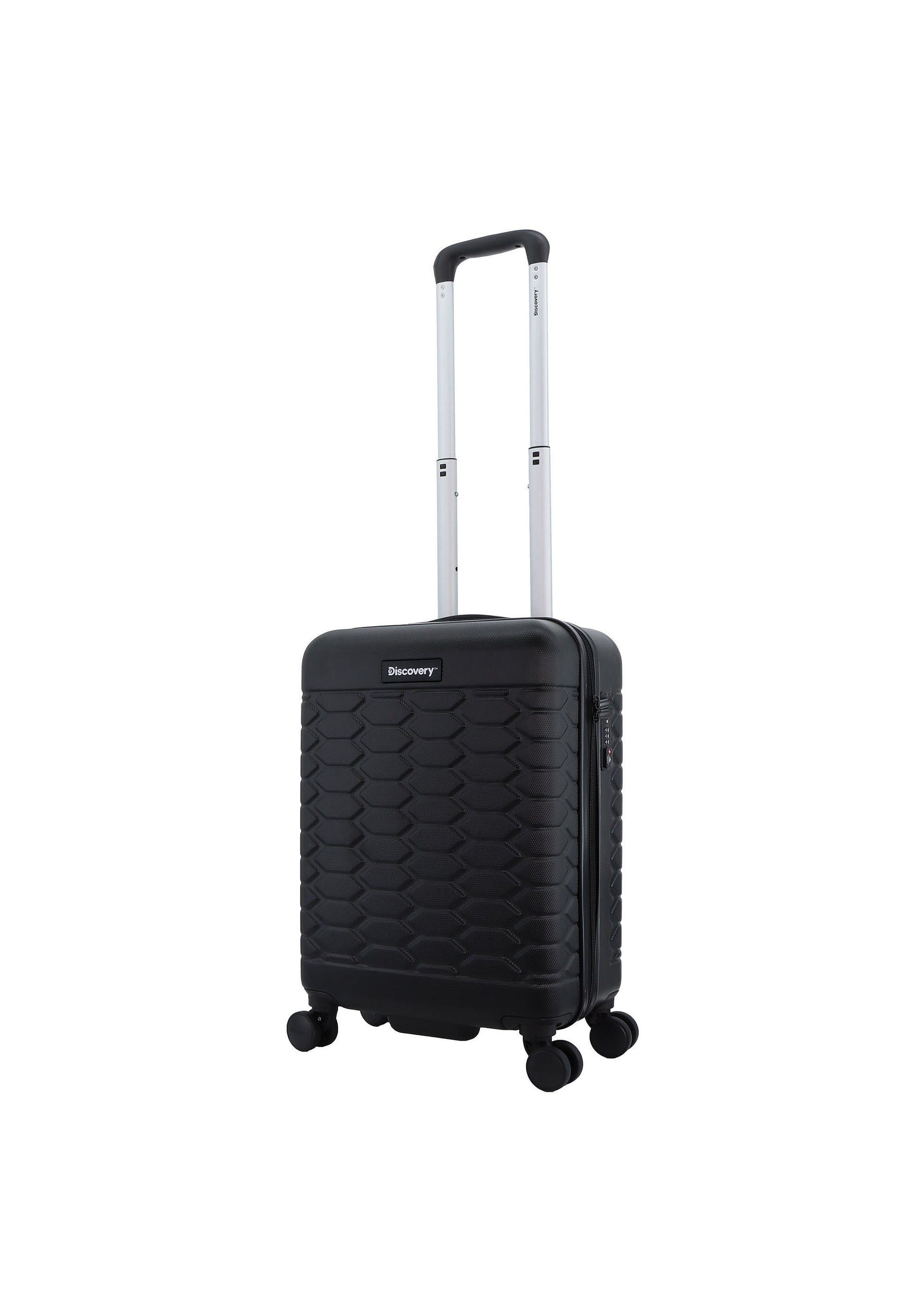 Discovery - Reptile Handgepäck Hartschalenkoffer / Trolley / Reisekoffer - 55 cm - (Small) - Schwarz