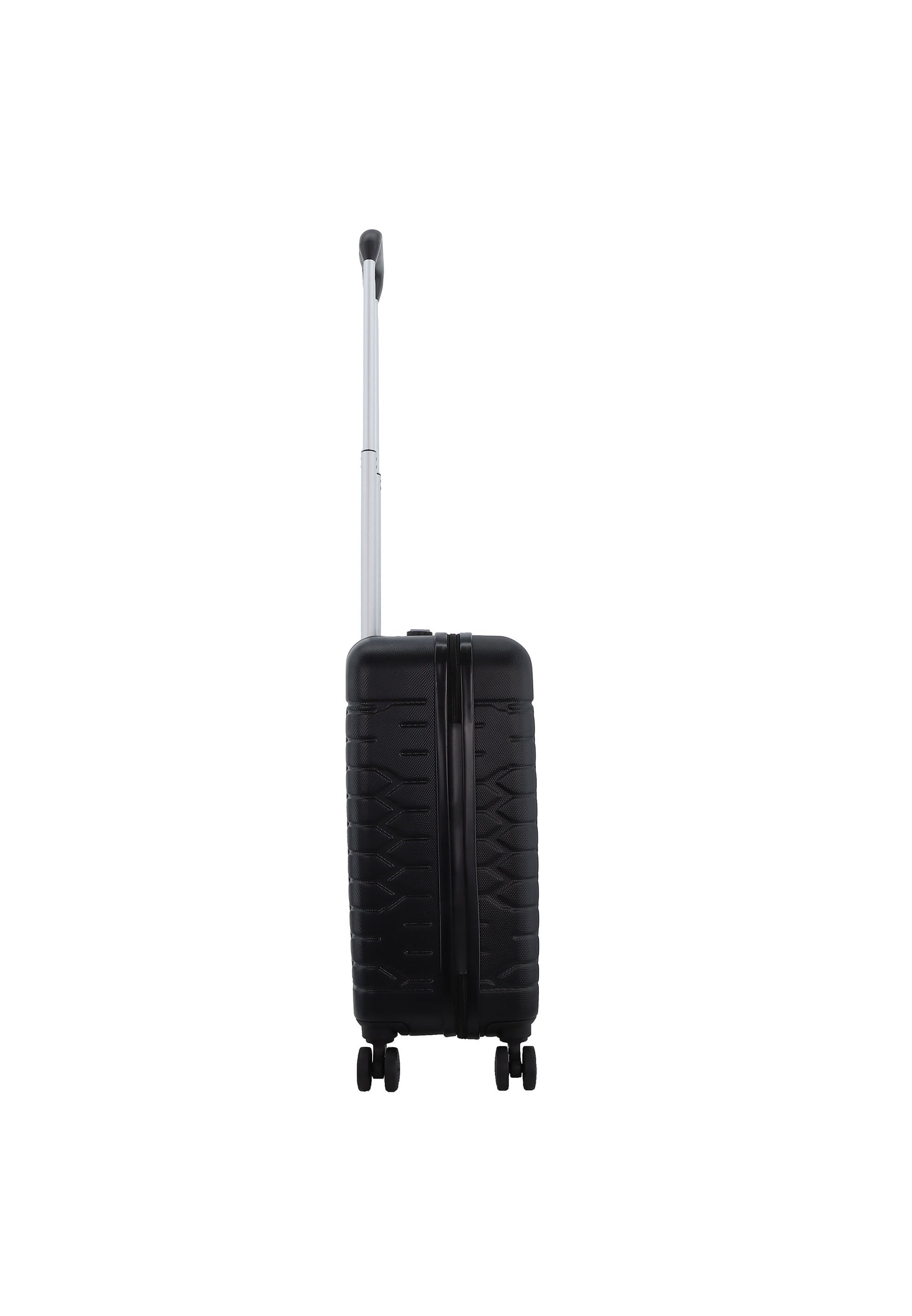 Discovery - Reptile Handgepäck Hartschalenkoffer / Trolley / Reisekoffer - 55 cm - (Small) - Schwarz