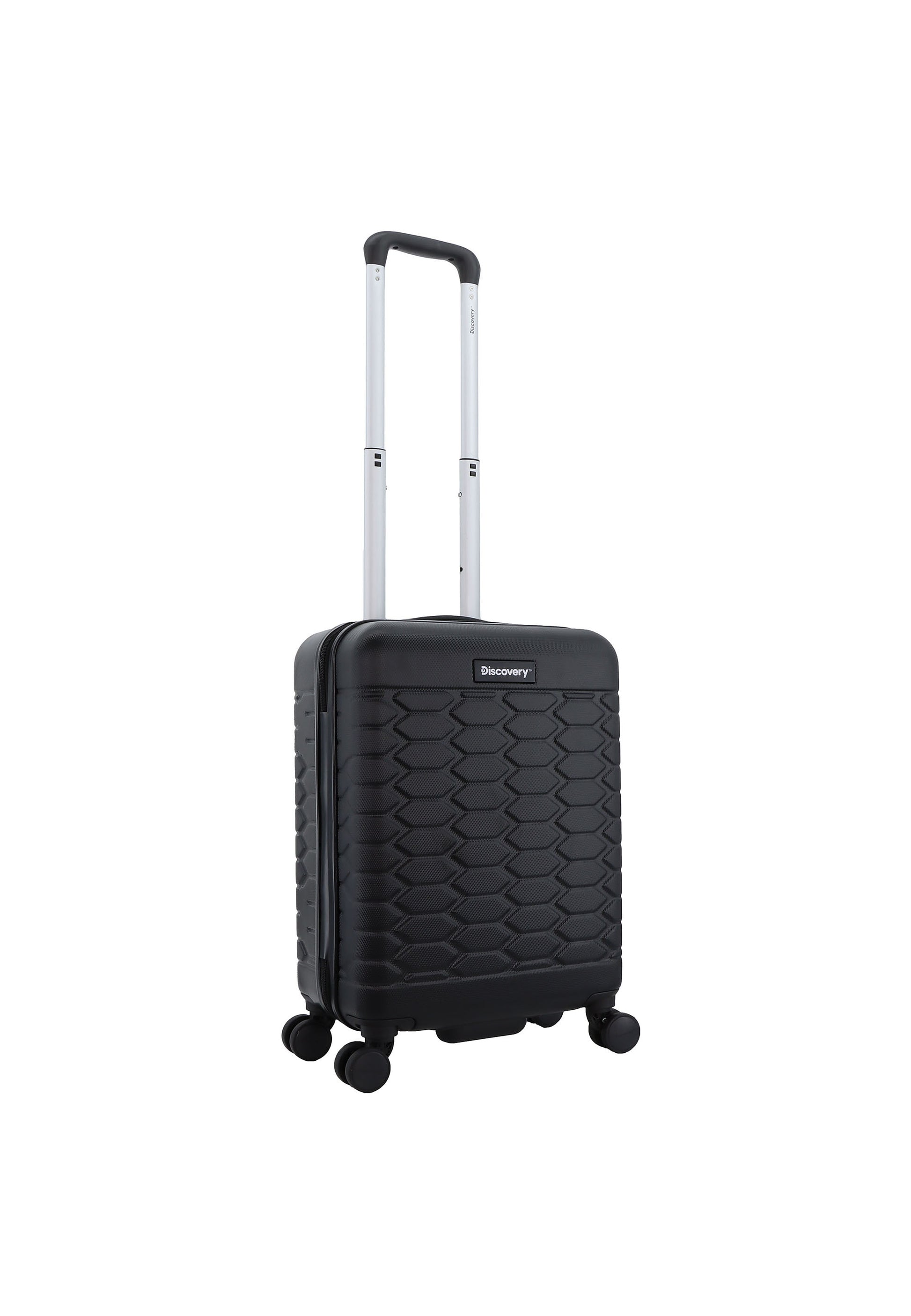 Discovery - Reptile Handgepäck Hartschalenkoffer / Trolley / Reisekoffer - 55 cm - (Small) - Schwarz