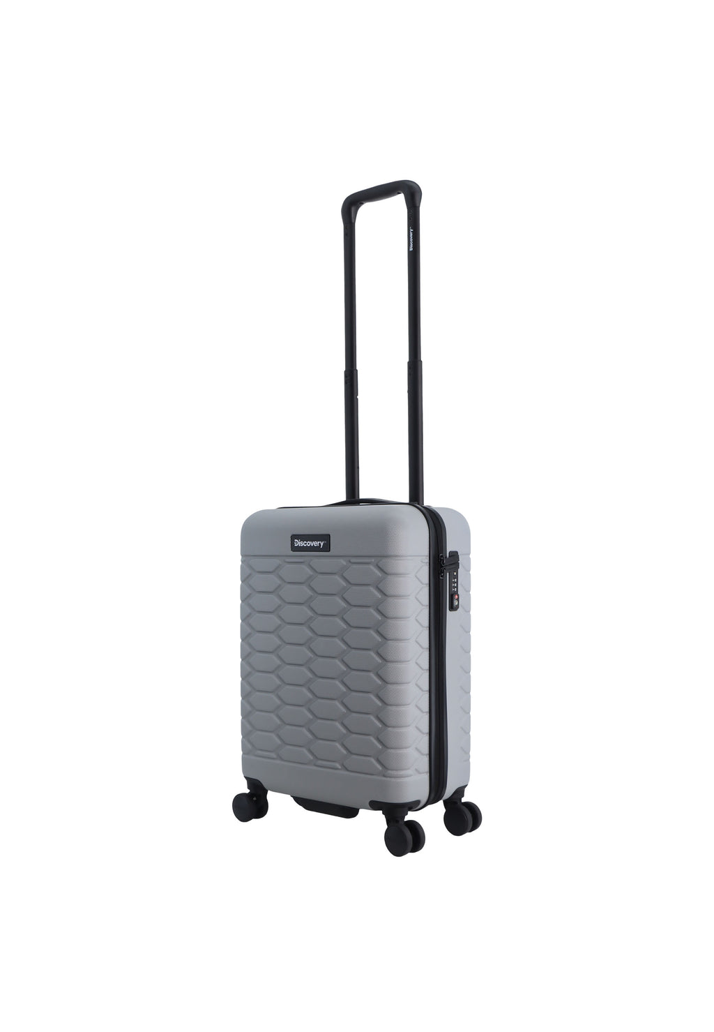 Discovery - Reptile Handgepäck Hartschalenkoffer / Trolley / Reisekoffer - 55 cm - (Small) - Silber