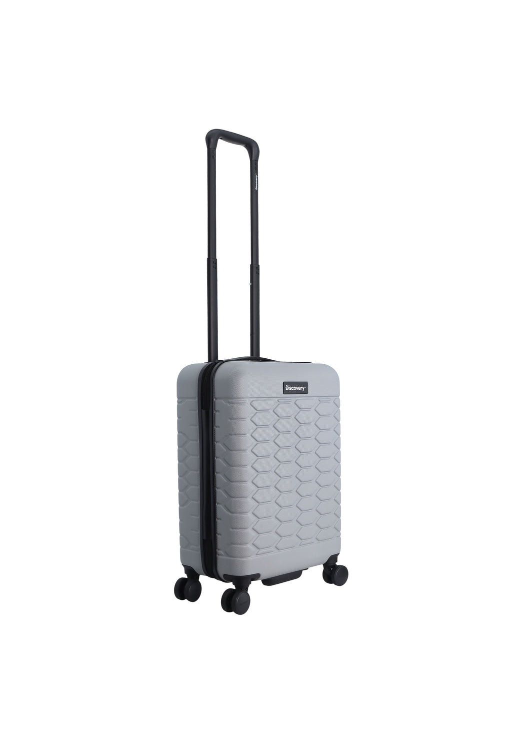Discovery - Reptile Handgepäck Hartschalenkoffer / Trolley / Reisekoffer - 55 cm - (Small) - Silber