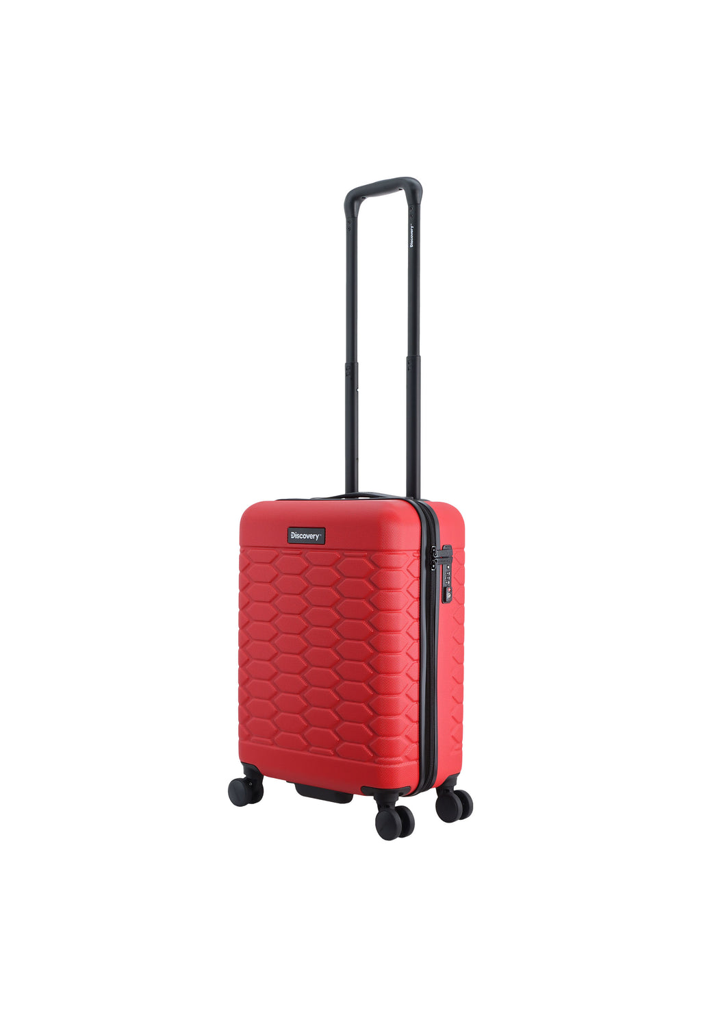 Discovery - Reptile Handgepäck Hartschalenkoffer / Trolley / Reisekoffer - 55 cm - (Small) - Rot
