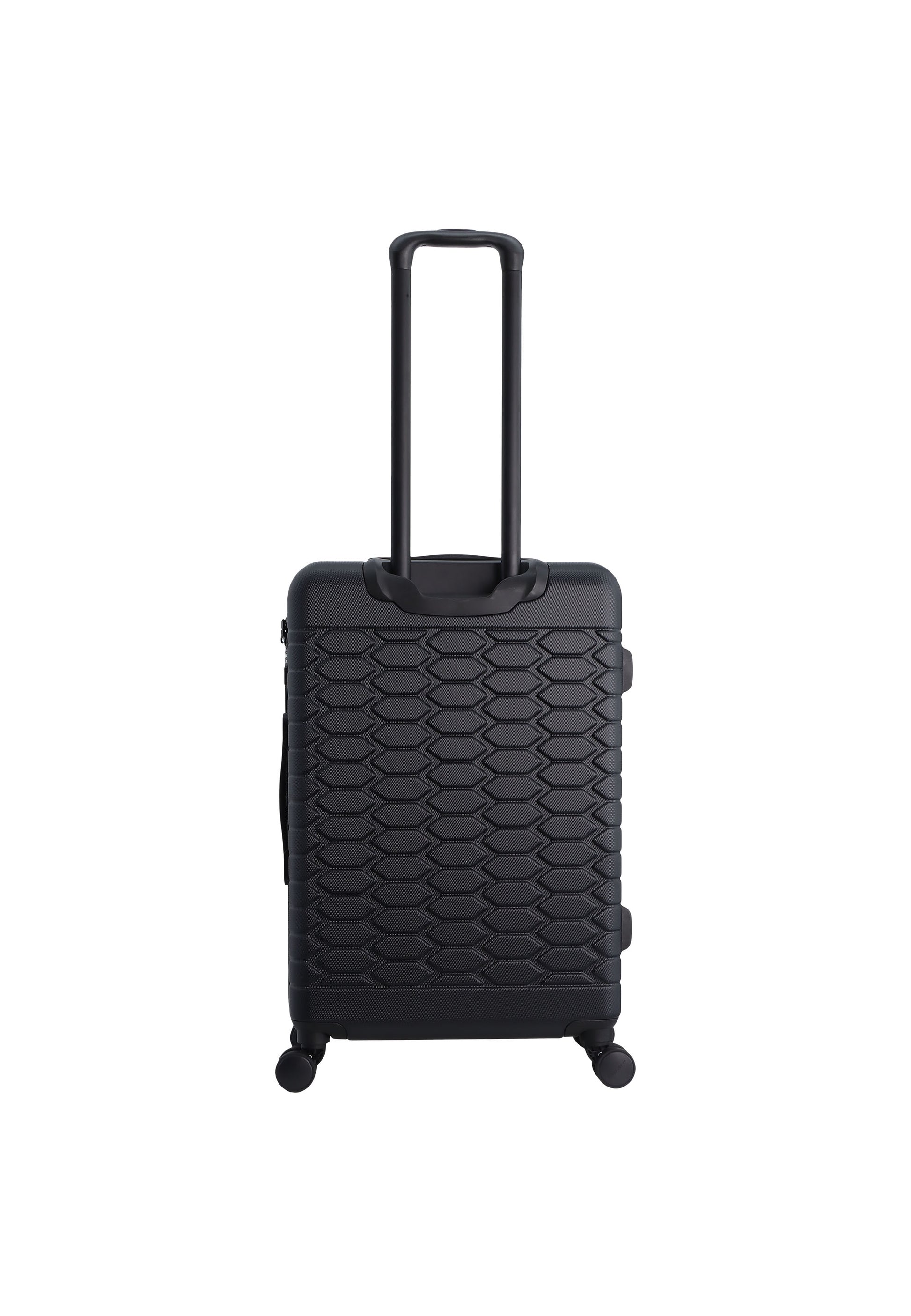 Discovery - Reptile Hartschalenkoffer / Trolley / Reisekoffer - 67 cm - (Medium) - Schwarz