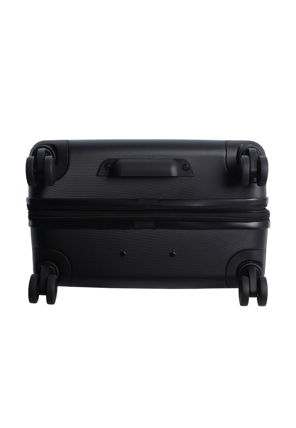 Discovery - Reptile Hartschalenkoffer / Trolley / Reisekoffer - 67 cm - (Medium) - Schwarz