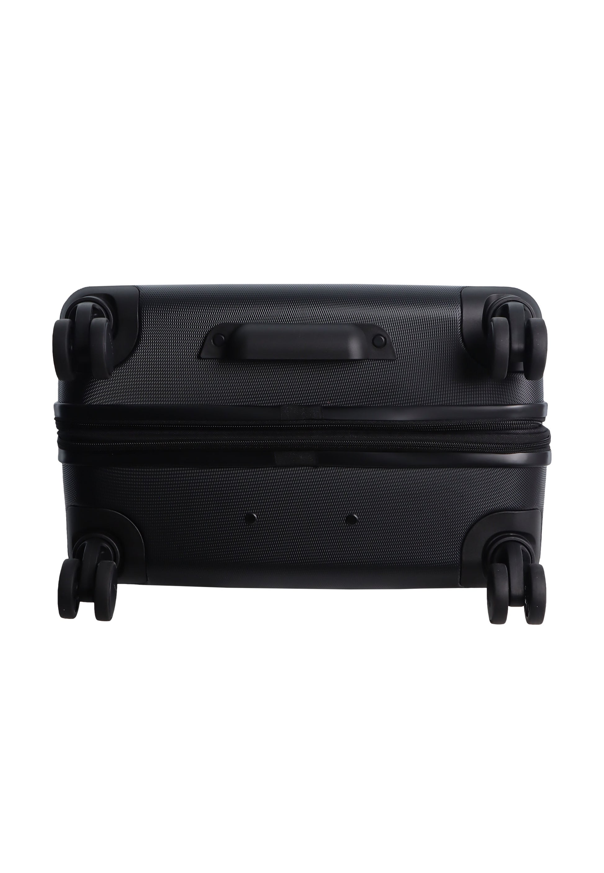 Discovery - Reptile Hartschalenkoffer / Trolley / Reisekoffer - 67 cm - (Medium) - Schwarz