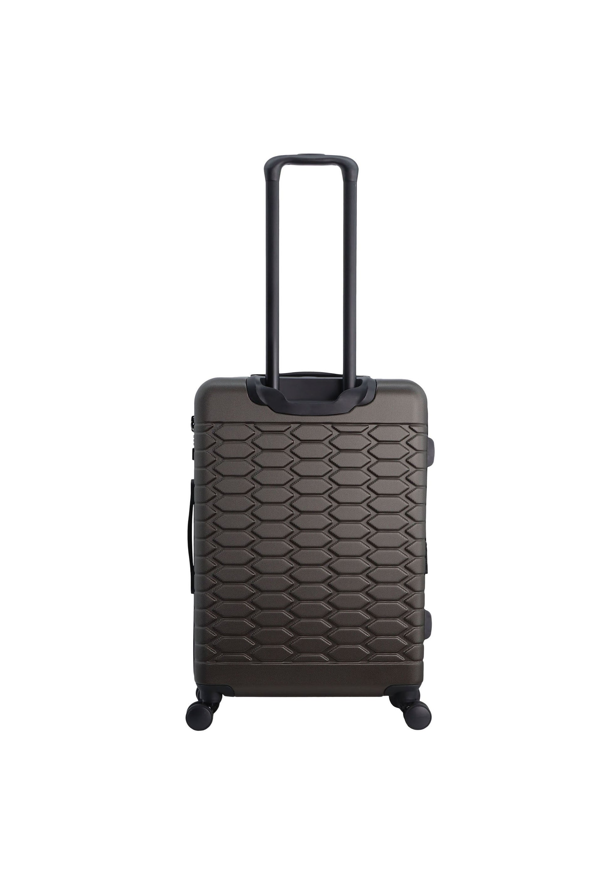 Discovery - Reptile Hartschalenkoffer / Trolley / Reisekoffer - 67 cm - (Medium) - Khaki