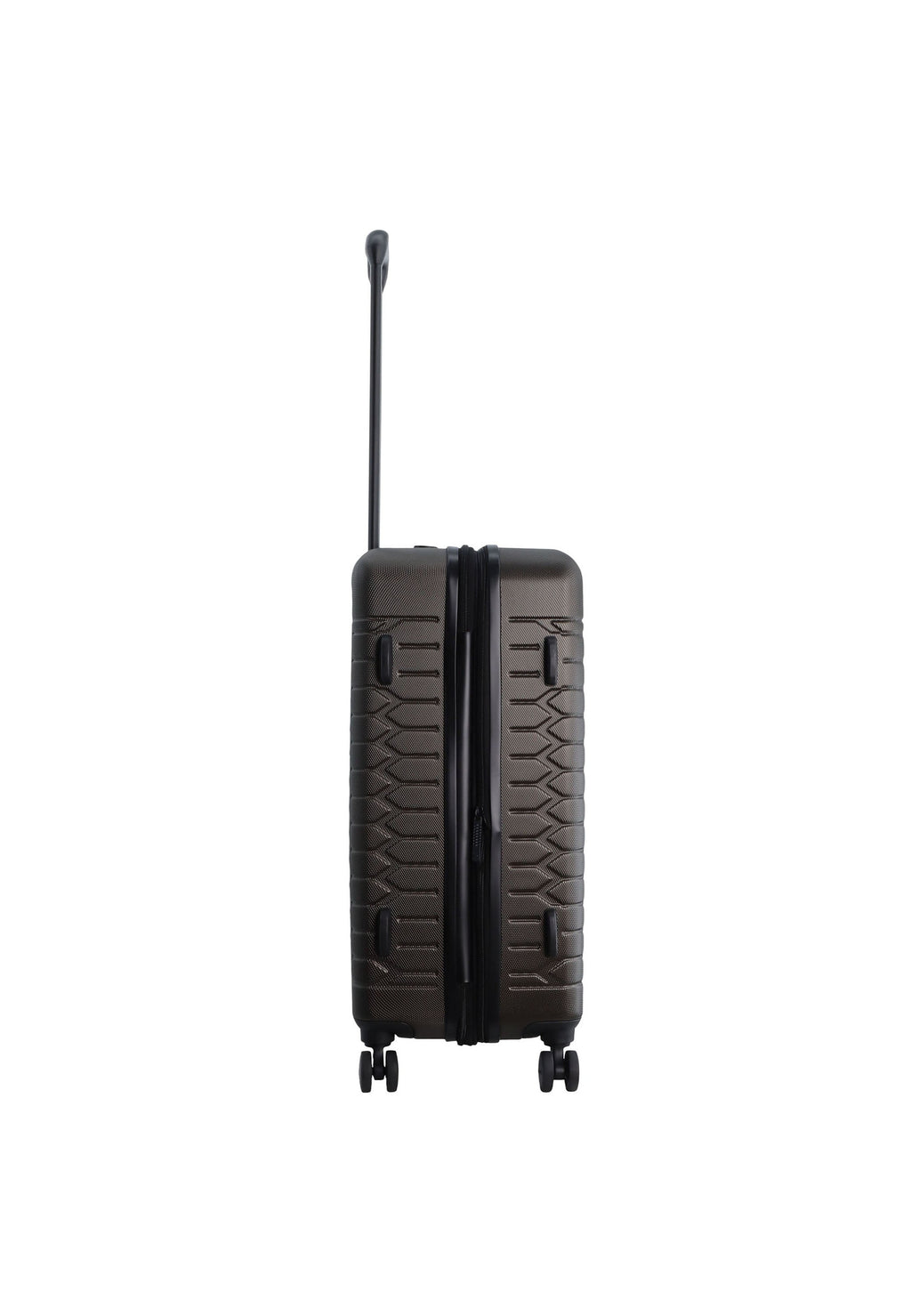 Discovery - Reptile Hartschalenkoffer / Trolley / Reisekoffer - 67 cm - (Medium) - Khaki