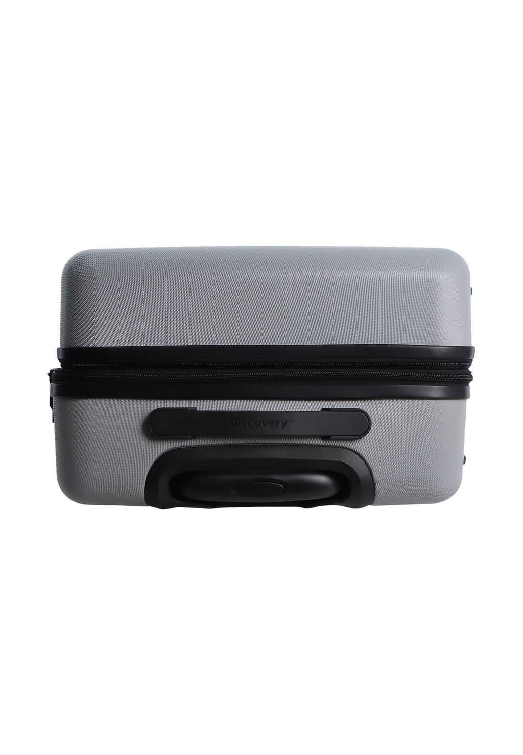 Discovery - Reptile Hartschalenkoffer / Trolley / Reisekoffer - 67 cm - (Medium) - Silber