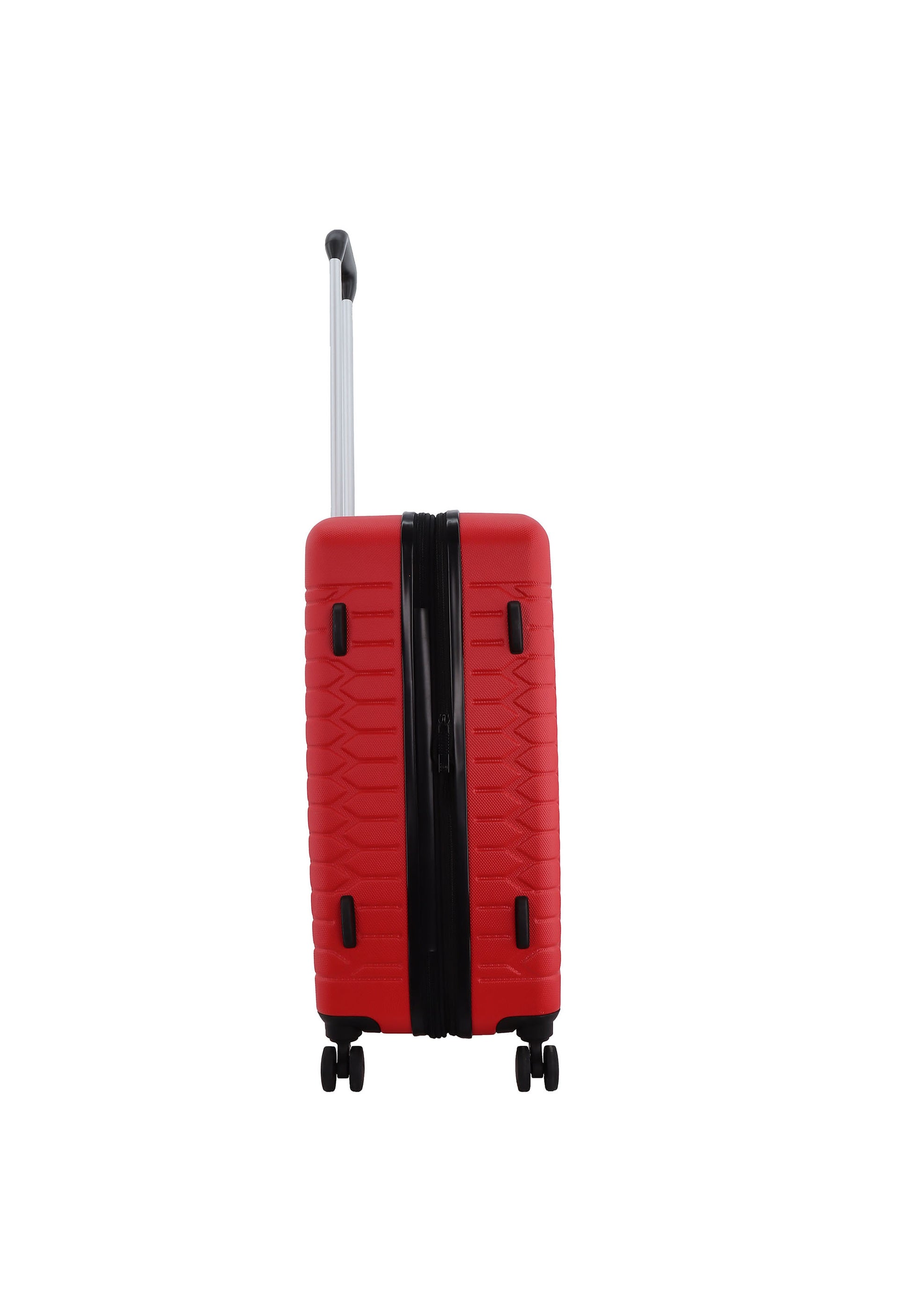 Discovery - Reptile Hartschalenkoffer / Trolley / Reisekoffer - 67 cm - (Medium) - Rot